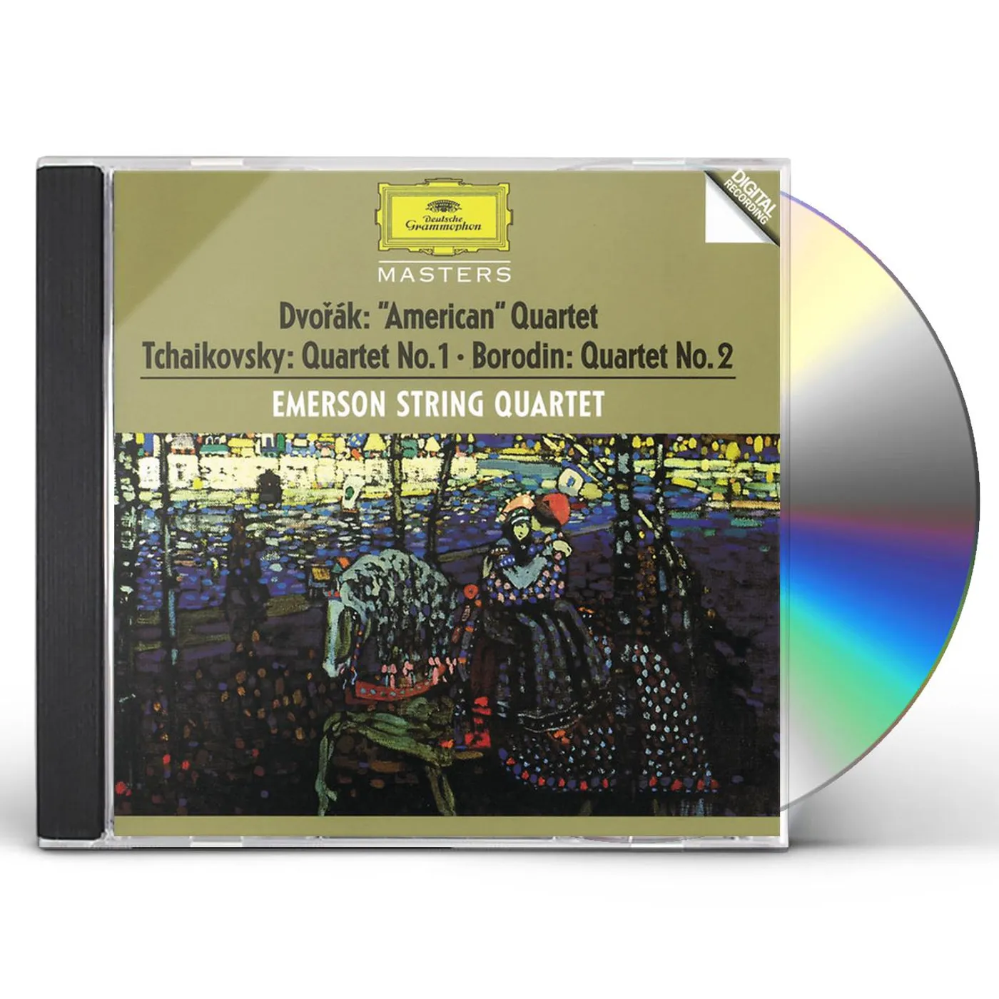 Emerson String Quartet DVORAK / TCHAIKOVSKY / BORODIN: STRING QUARTETS CD