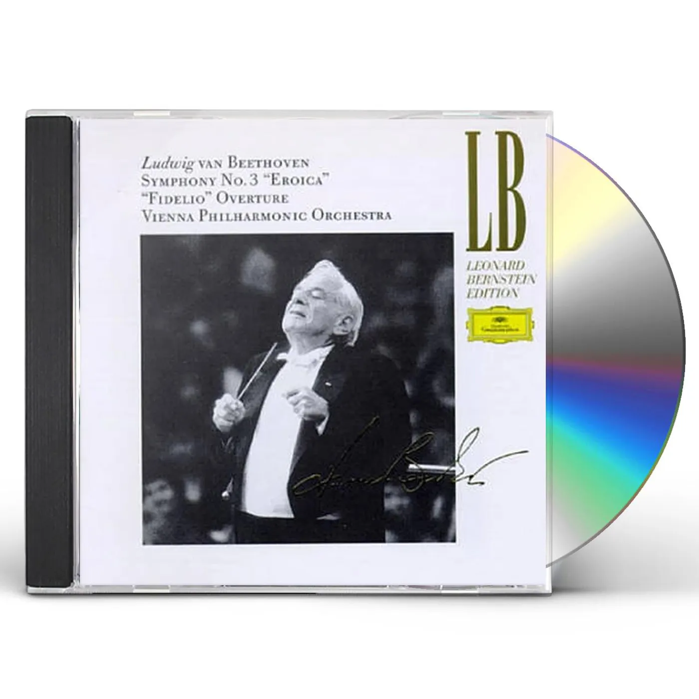 Leonard Bernstein BEETHOVEN: SYMPHONY 3 EROICA ETC CD