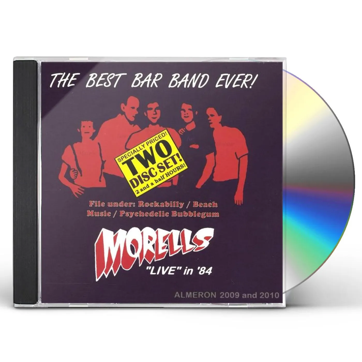 The Morells BEST BAR BAND EVER CD