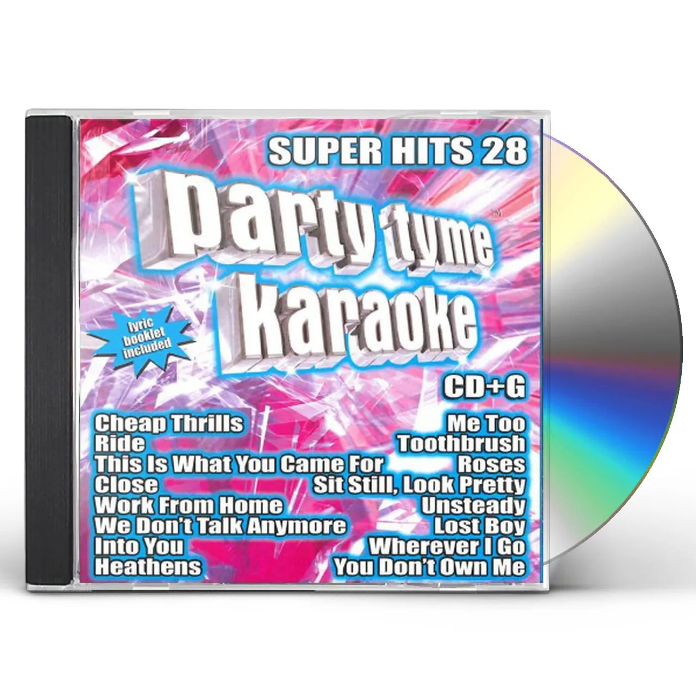 Party Tyme Karaoke SUPER HITS 28 (16-SONGCD+G) CD