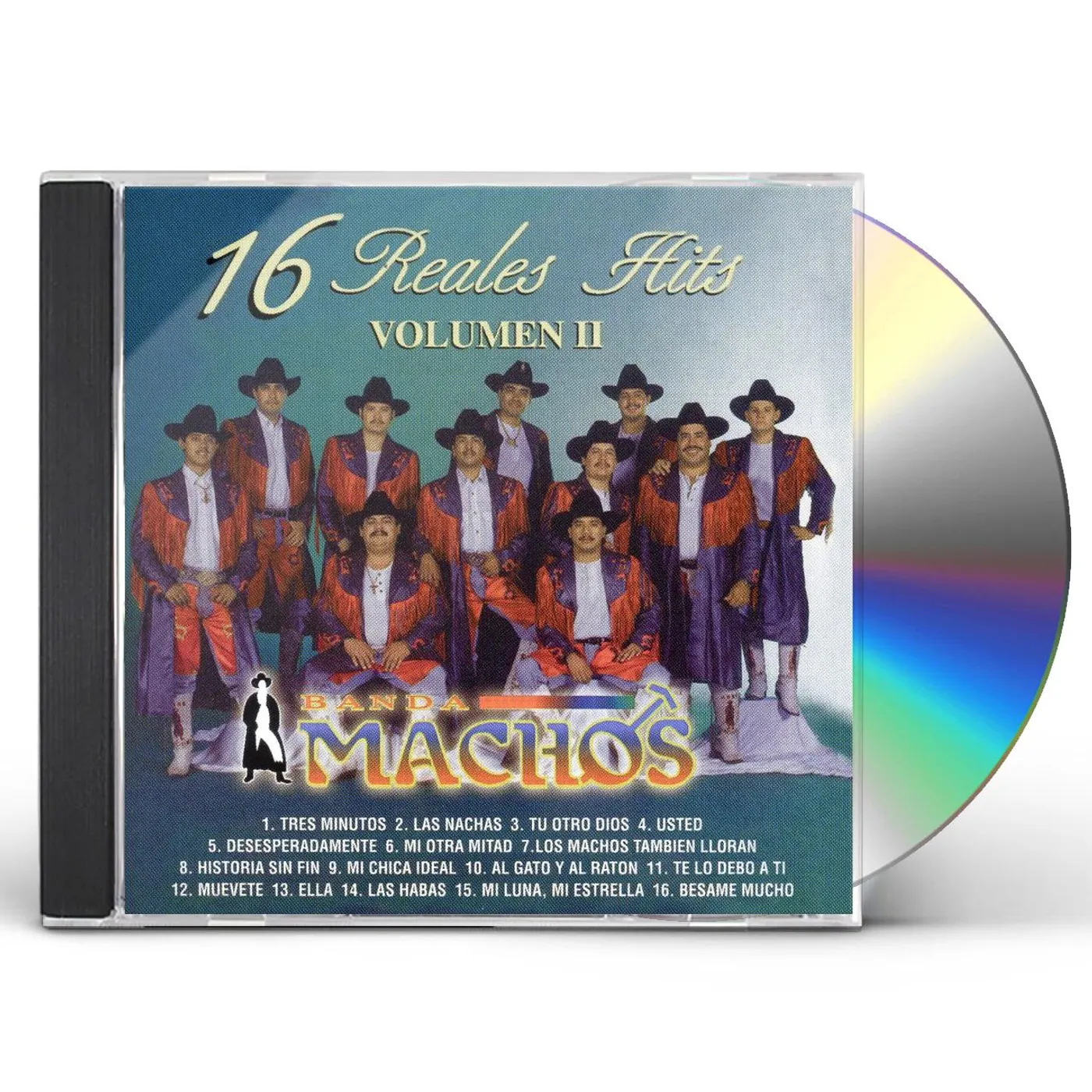 Banda Machos 16 REALES HITS 2 CD