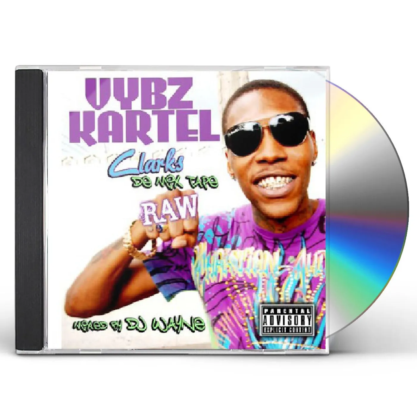 Vybz Kartel CLARKS DE MIX TAPE CD