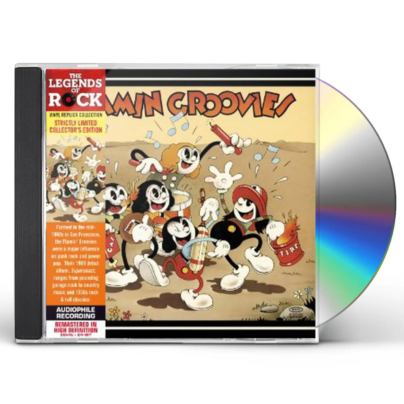 Flamin' Groovies SUPERSNAZZ CD