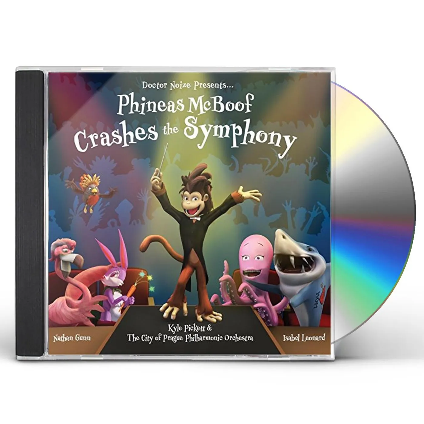 Doctor Noize PHINEAS MCBOOF CRASHES THE SYMPHONY CD