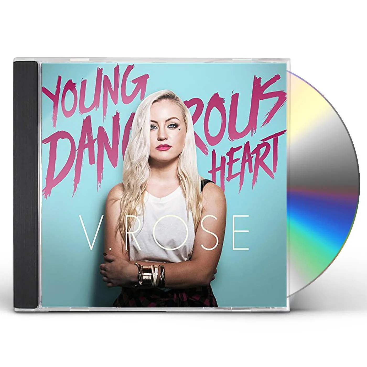 V. Rose YOUNG DANGEROUS HEART CD