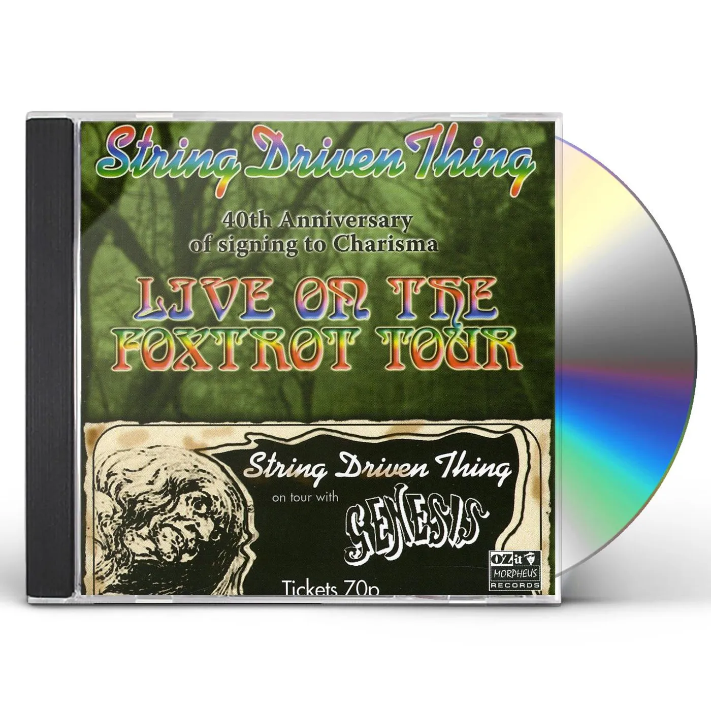 String Driven Thing LIVE ON THE FOXTROT TOUR: 40TH ANNIVERSARY CD