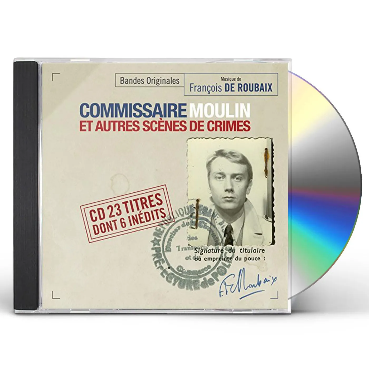François de Roubaix COMMISSAIRE MOULIN ET AUTRES SCENES CD