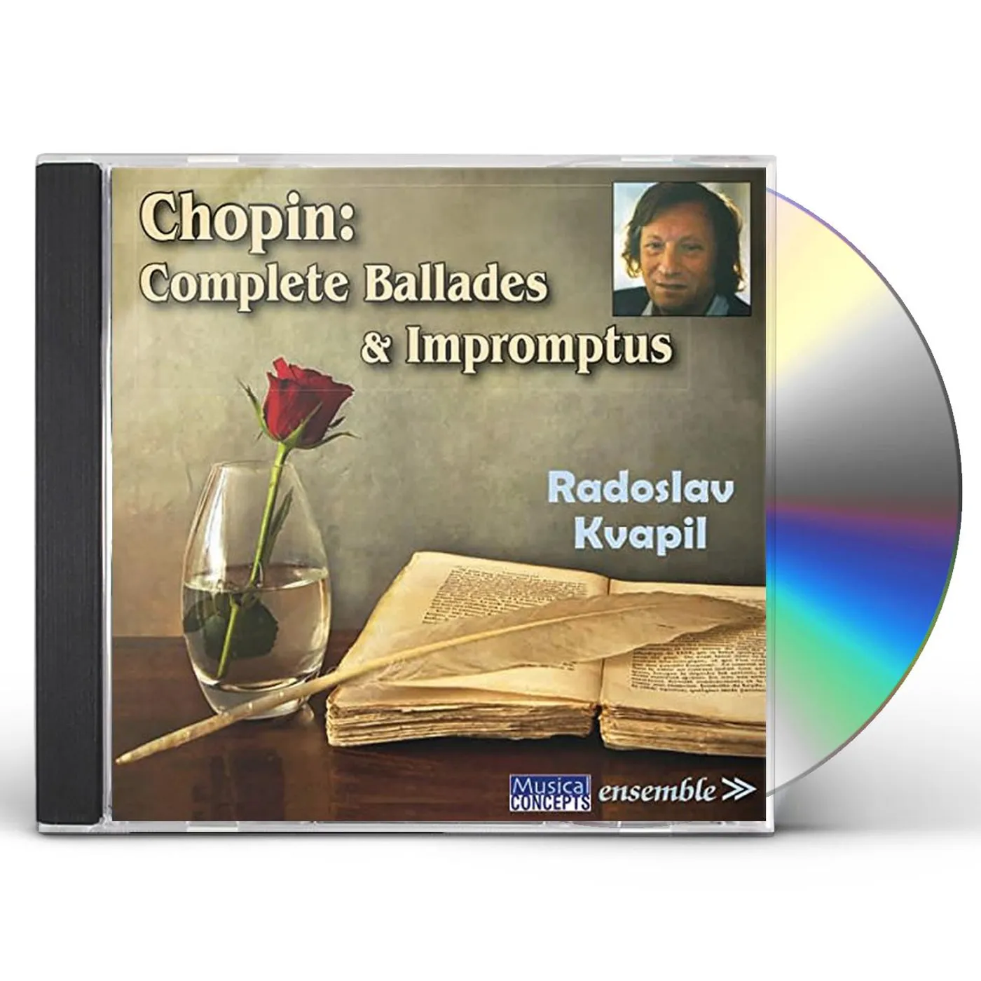 Radoslav Kvapil CHOPIN: COMPLETE BALLADES & IMPROMPTUS CD