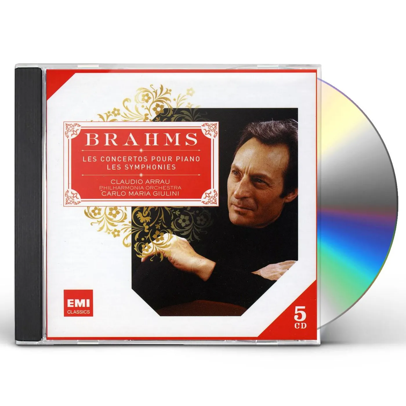 J. Brahms SYMPHONIES OVERTURES CONCERTOS POUR PIANO CD