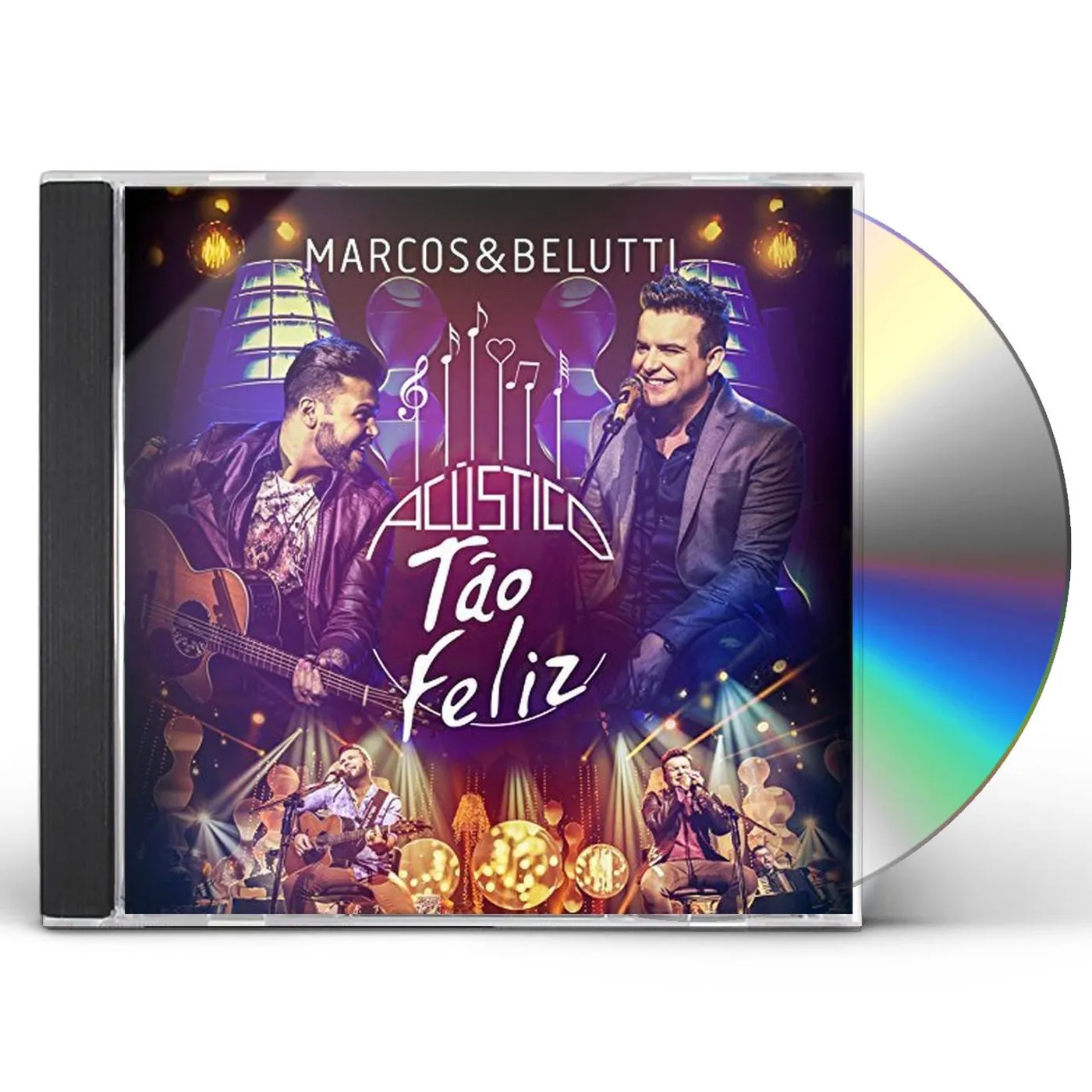 Marcos & Belutti ACUSTICO TAO FELIZ CD