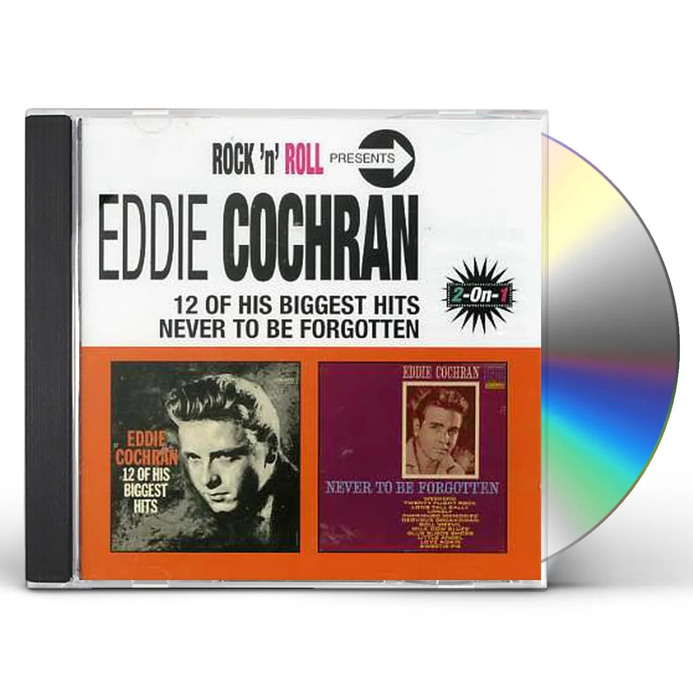 Eddie Cochran 12 BIGGEST HITS / NEVER TO BE CD
