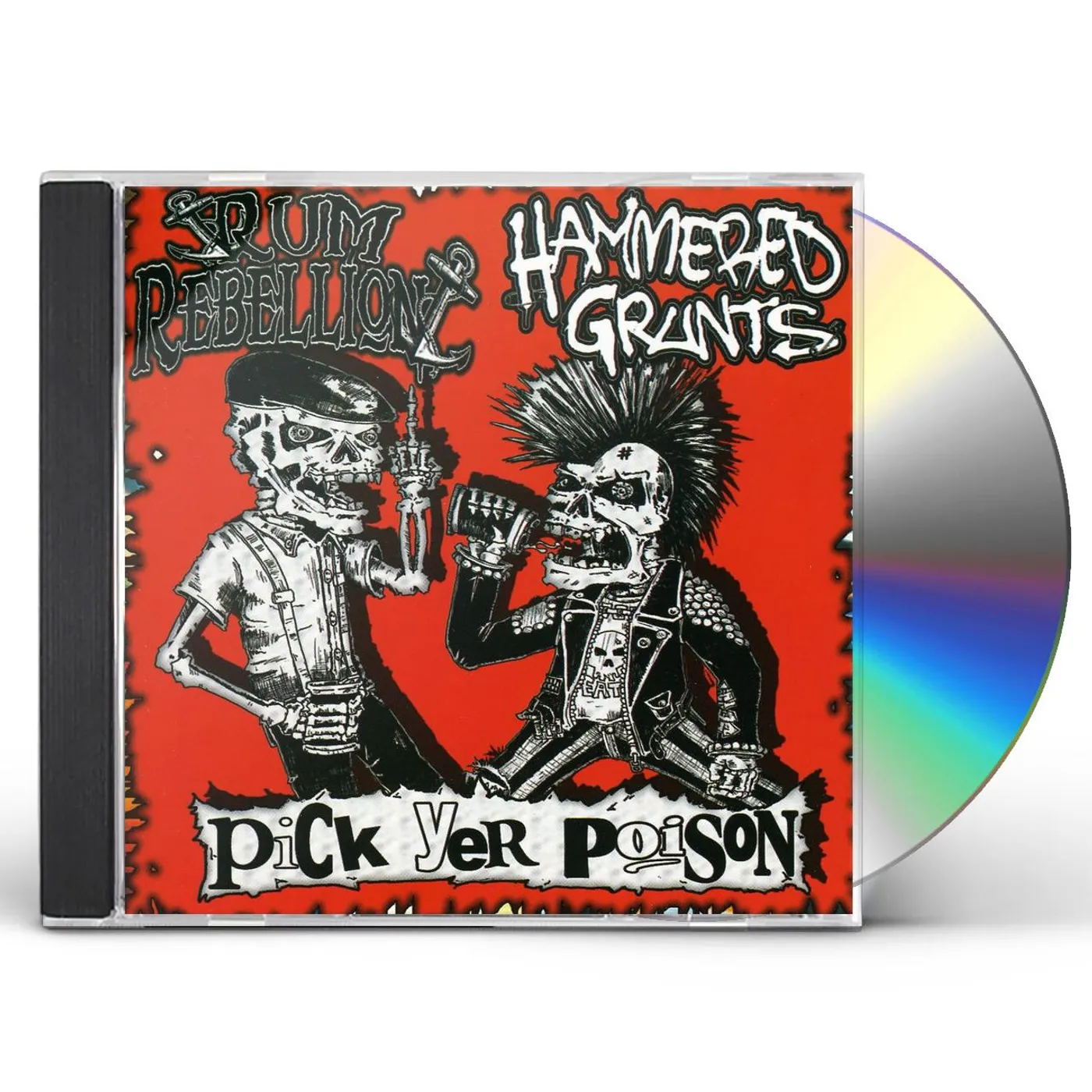 Rum Rebellion PICK YER POISON SPLIT CD