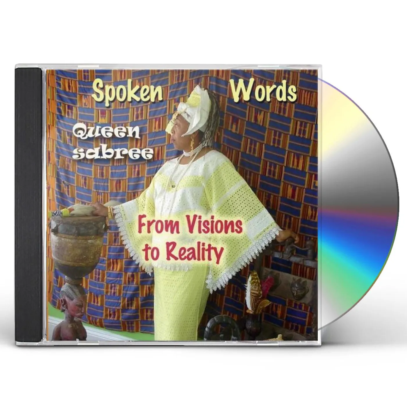 Queen Sabree SPOKEN WORDS FROM VISIONS TO REALITY CD