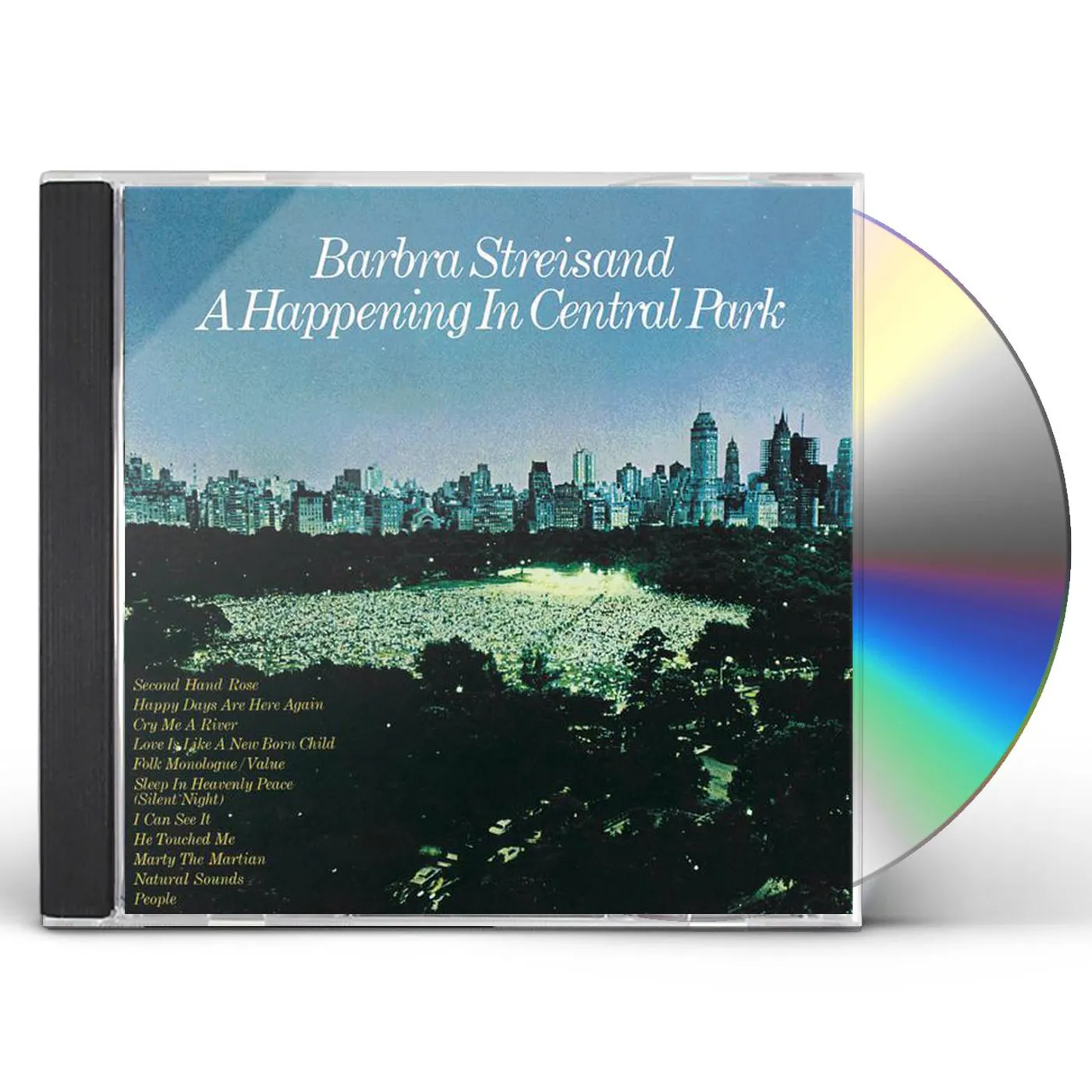 Barbra Streisand HAPPENING IN CENTRAL PARK CD