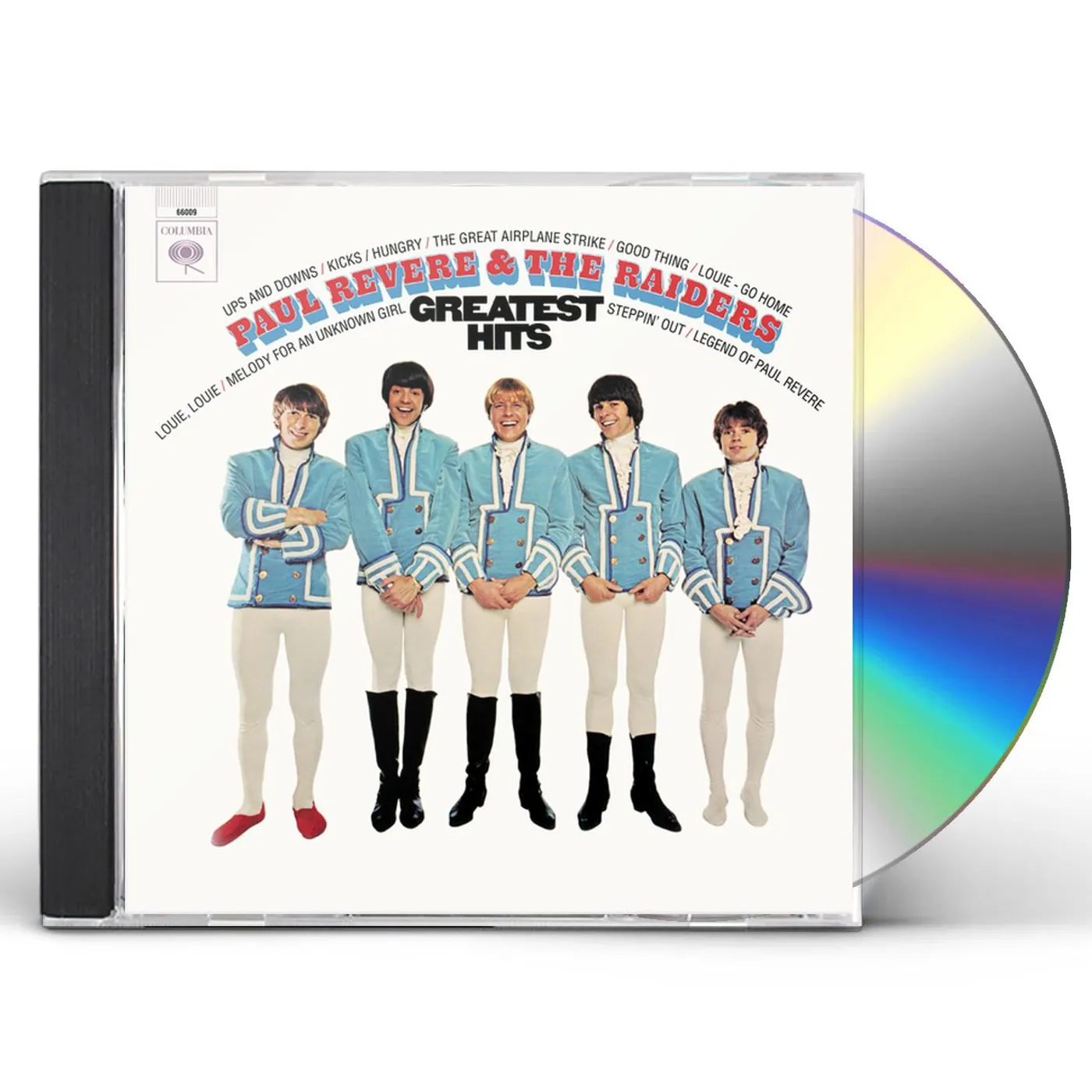 Paul Revere & The Raiders GREATEST HITS CD