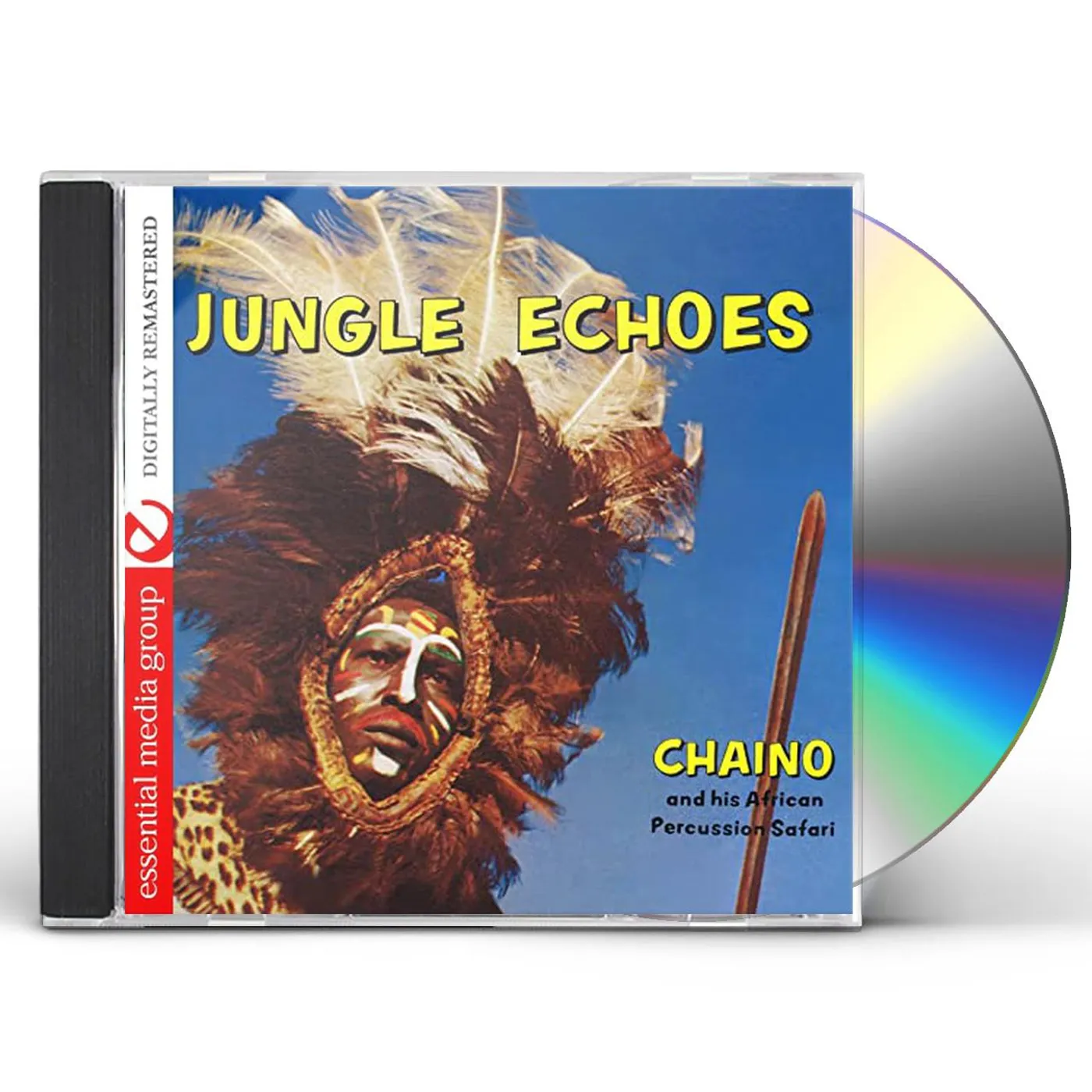 Chaino & His African Percussion Safari Jungle Echoes Vinyl Record