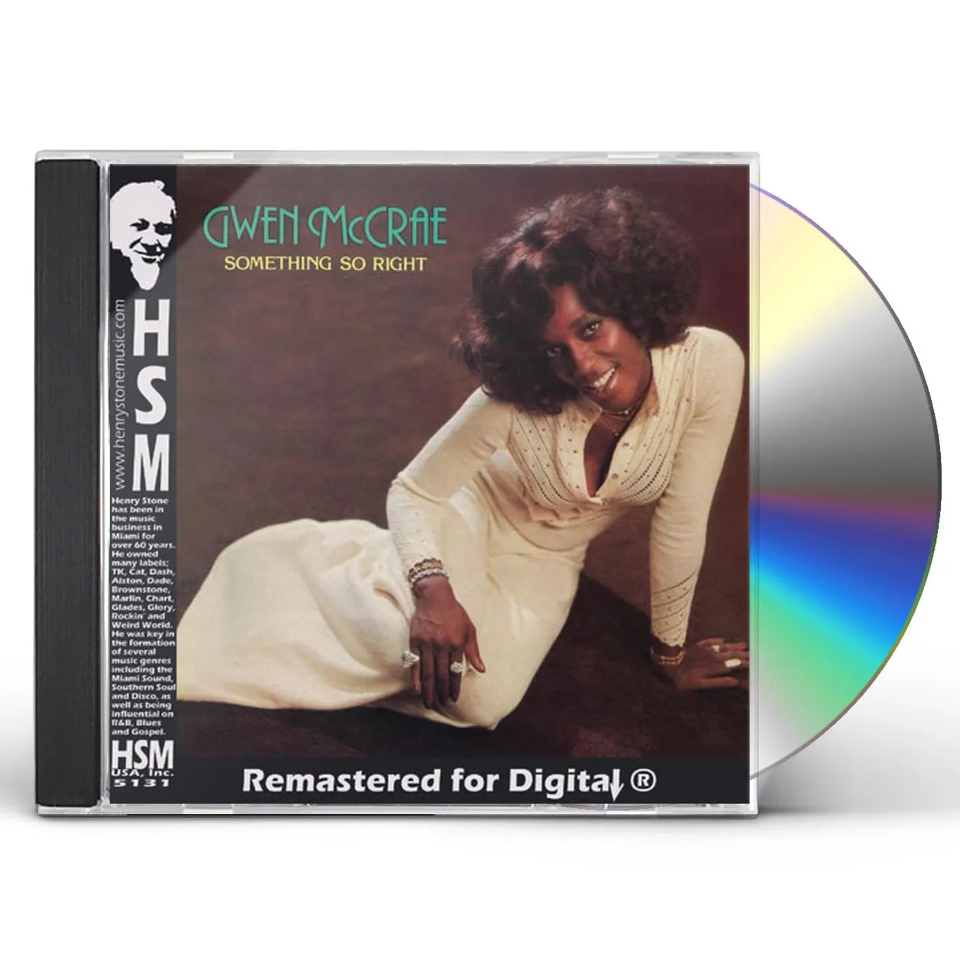 Gwen McCrae SOMETHING SO RIGHT CD