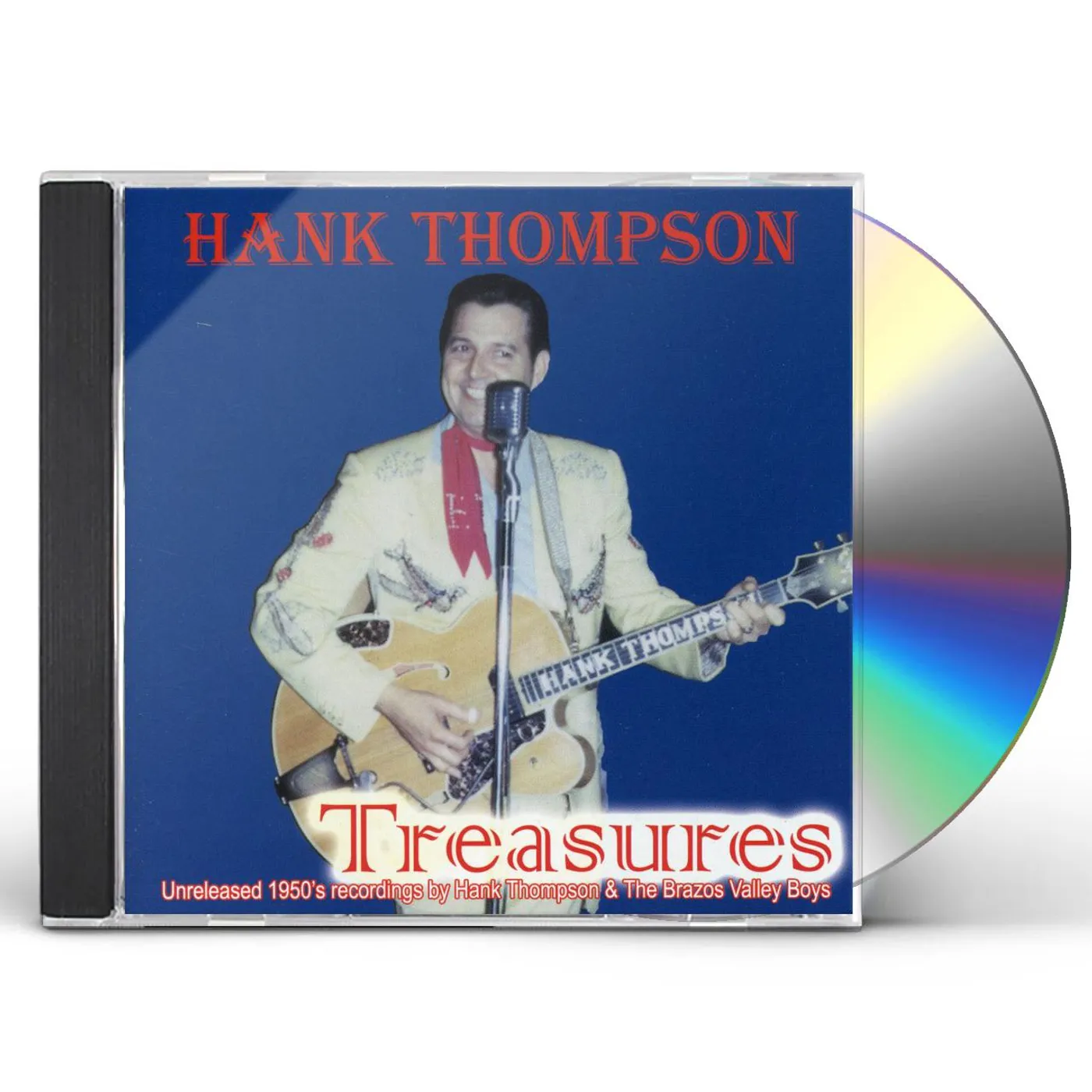 Hank Thompson TREASURES-UNRELEASED SONGS OF 1950'S CD