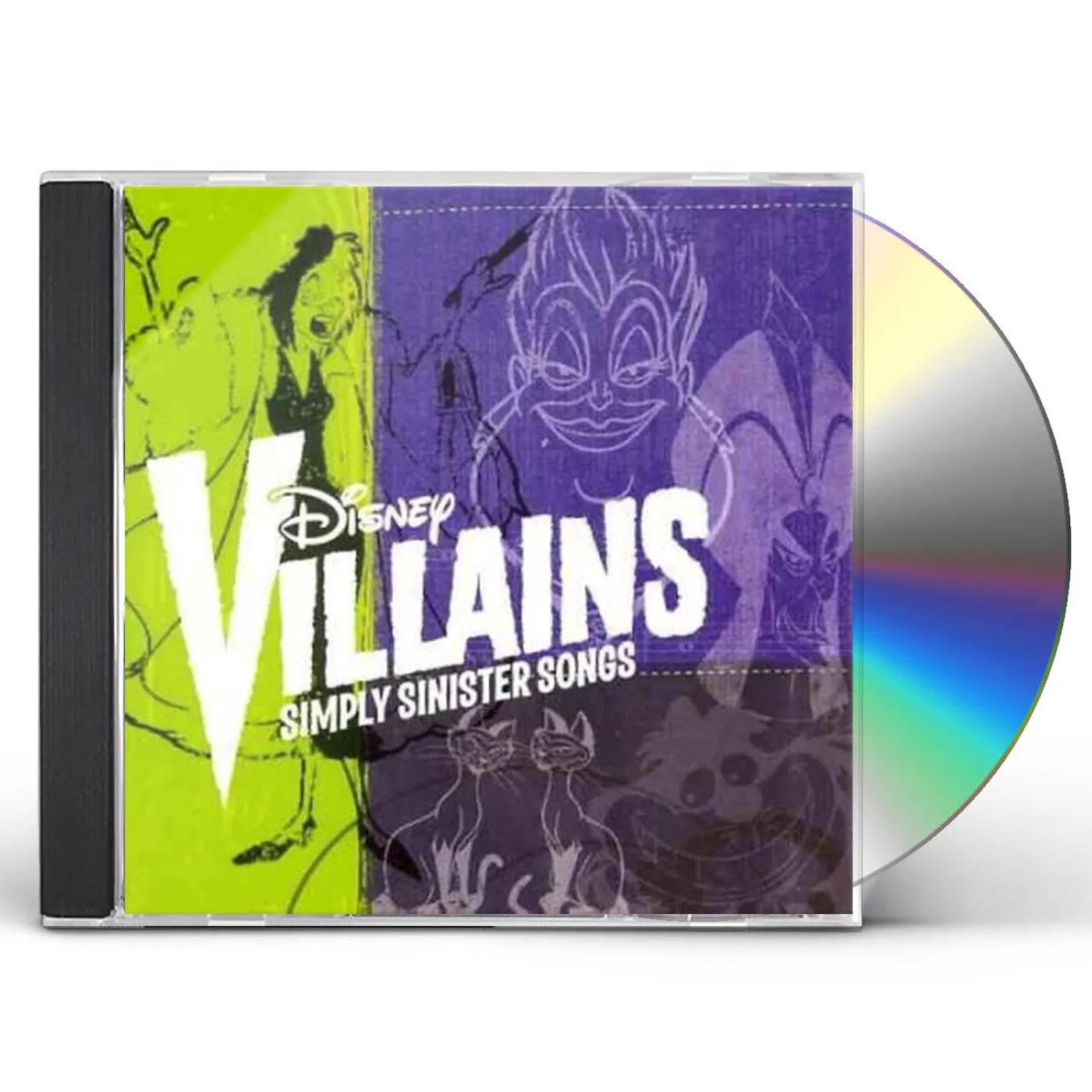 Disney Villains: Simply Sinister Songs CD