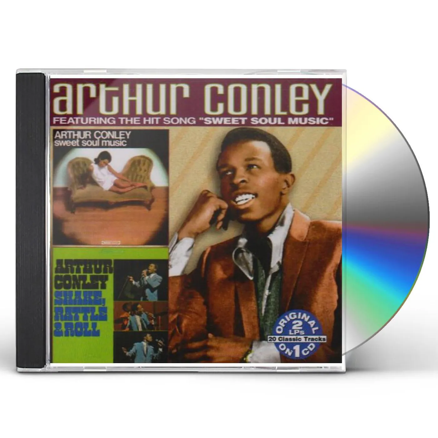 Arthur Conley SHAKE RATTLE & ROLL: SWEET SOUL MUSIC CD
