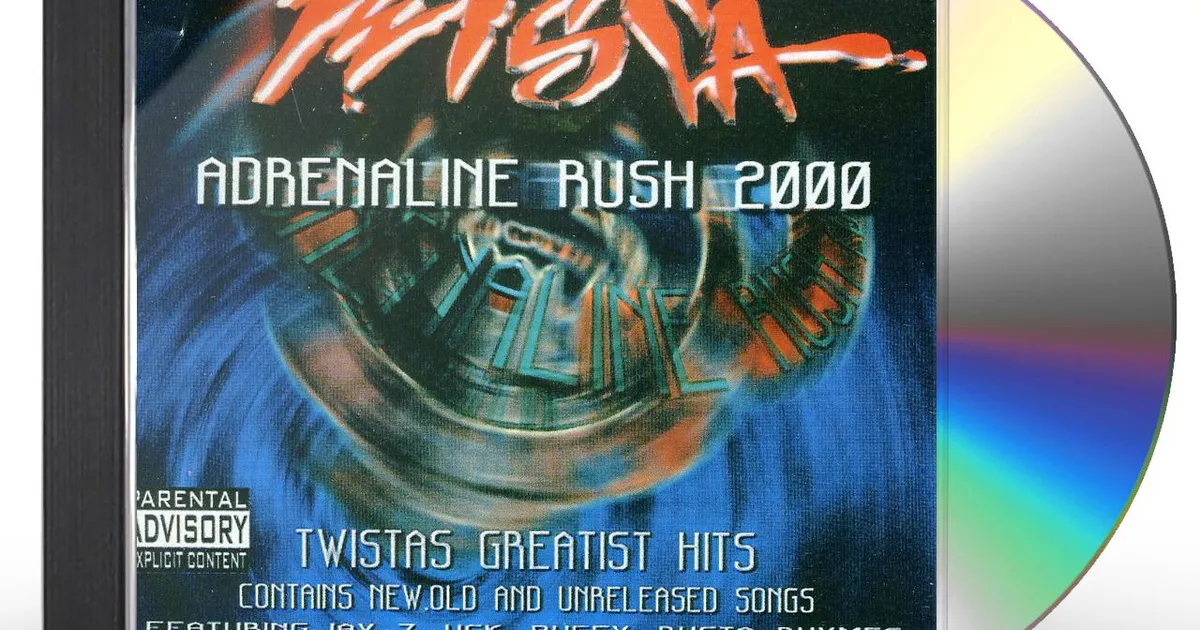 Twista ADRENALINE RUSH 2000 CD