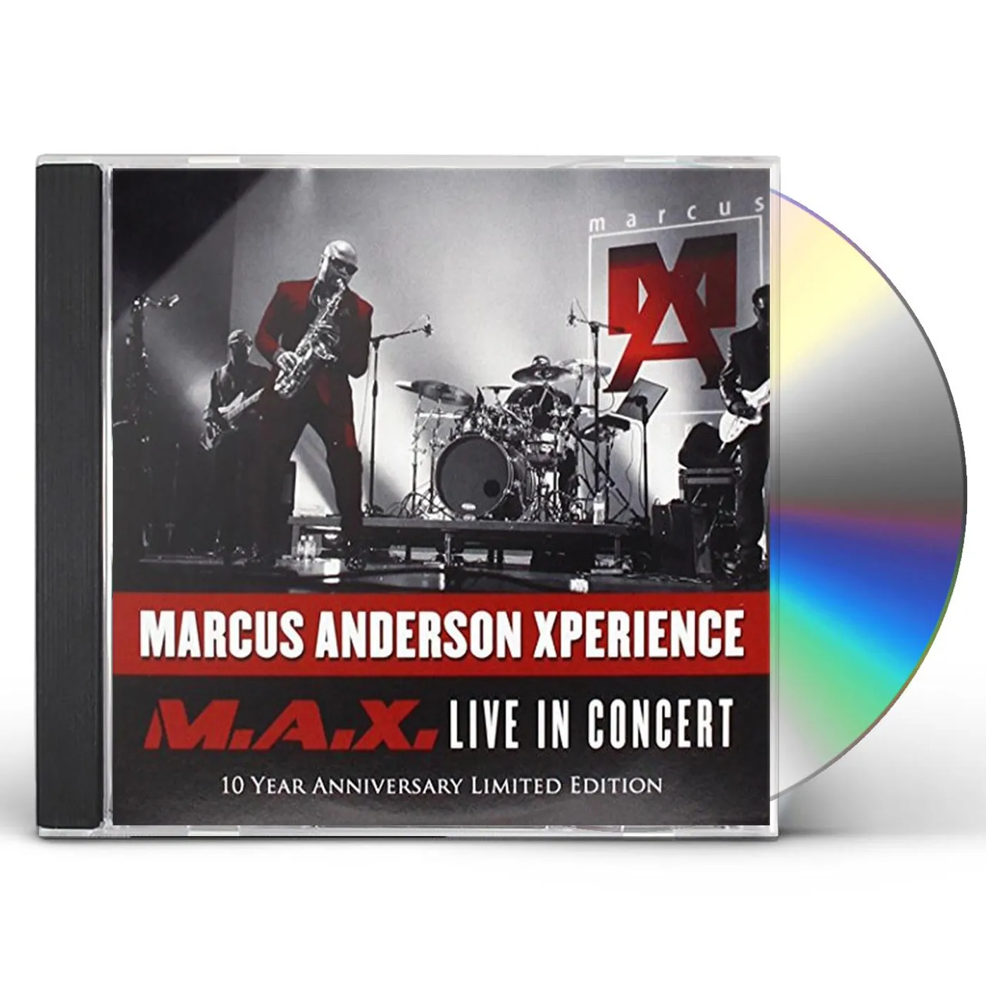Marcus Anderson MAX LIVE CD