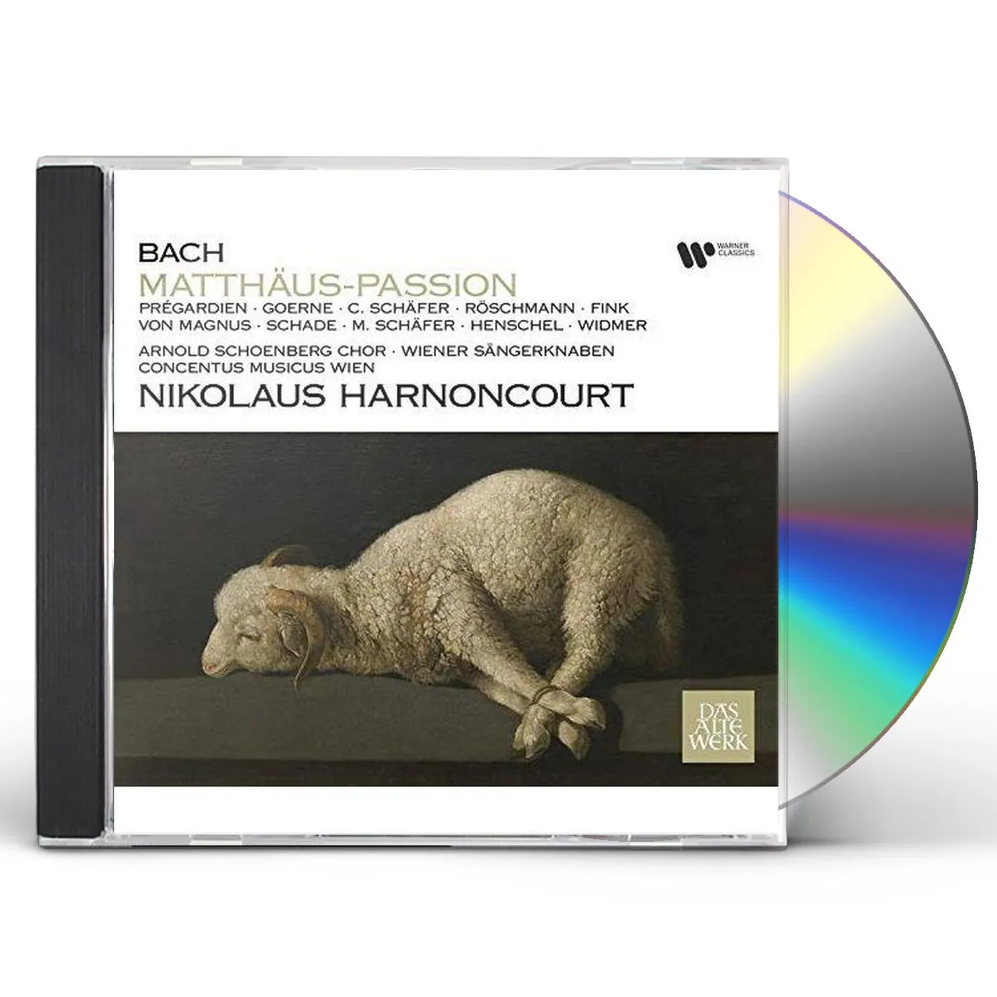 Nikolaus Harnoncourt / Concentus Musicus Wien ST MATTHEW PASSION - PASSION SELON ST MATTHIEU CD