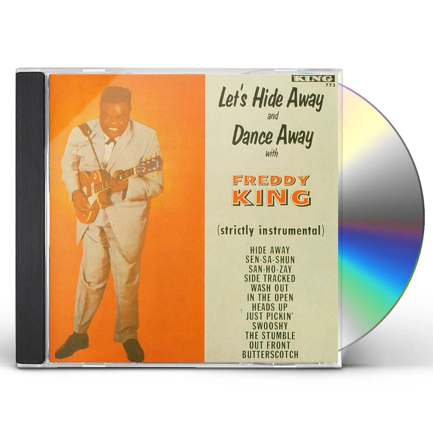 Freddy King LET'S HIDE AWAY AND DANCE AWAY CD