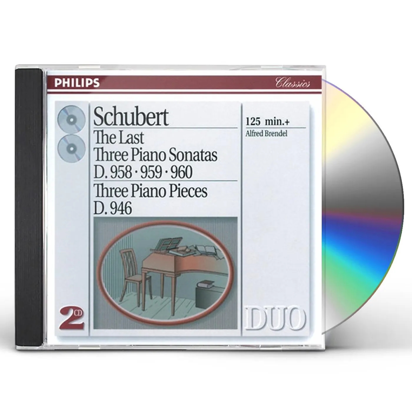 Alfred Brendel SCHUBERT: LAST THREE PNO SONATAS / THREE PNO PIECES CD