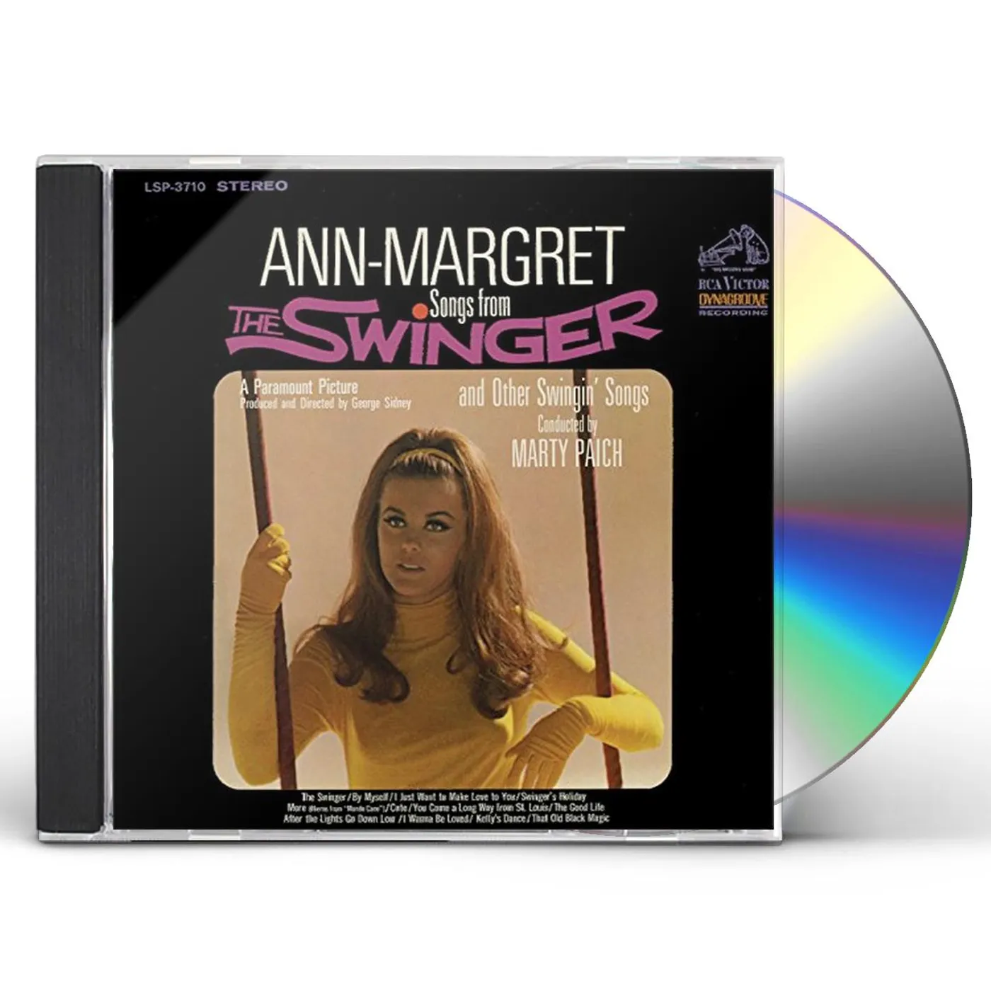 Ann-Margret SONGS FROM THE SWINGER & OTHER SWINGIN' SONGS CD