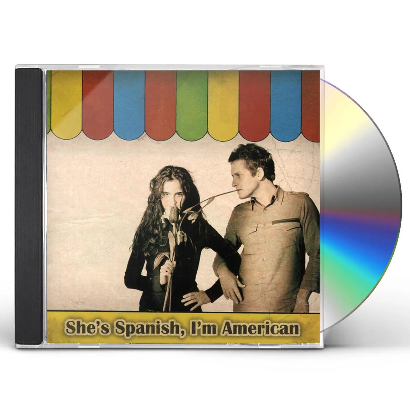 Face The Front SHE'S SPANISH I'M AMERICAN CD