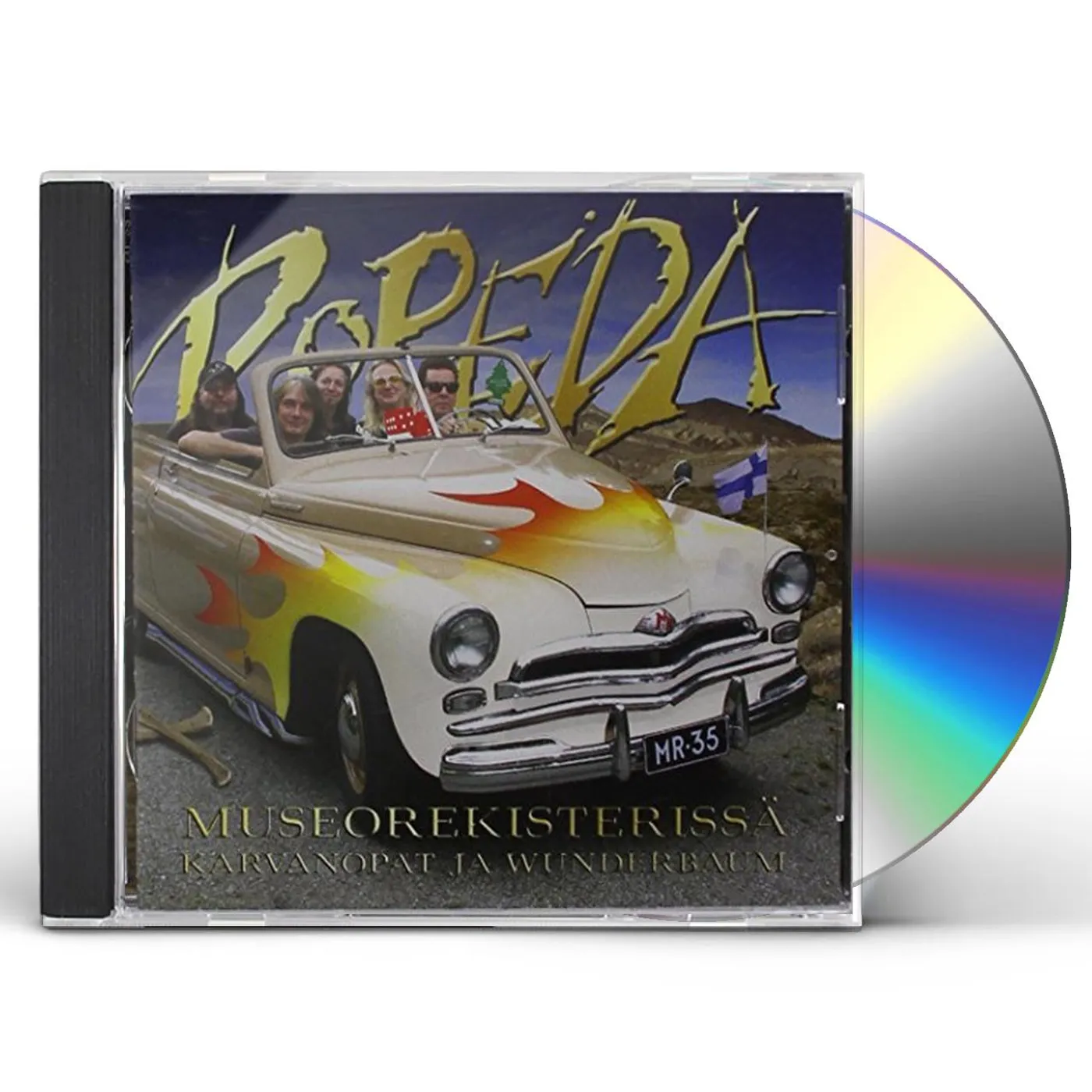 Popeda MUSEOREKISTERISSA-KARVANOPAT JA WUNDERBAUM CD