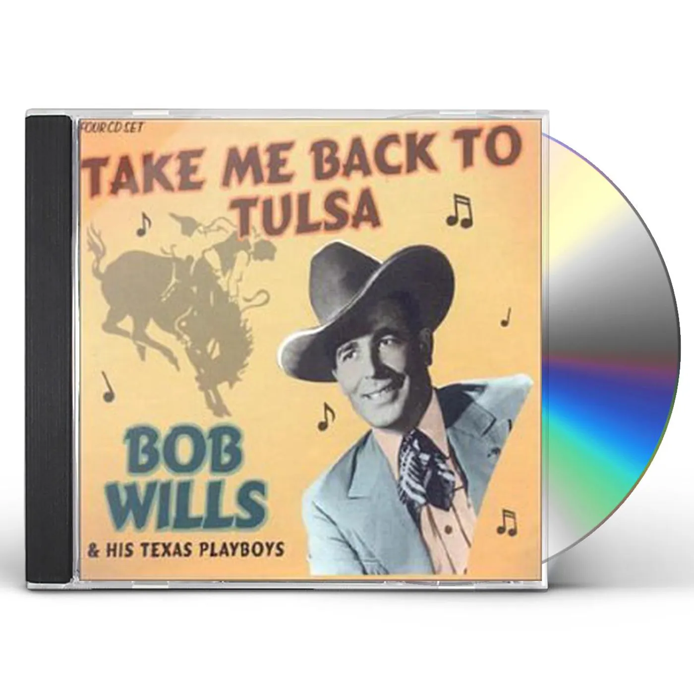 Bob Wills & His Texas Playboys TAKE ME BACK TO TULSA CD