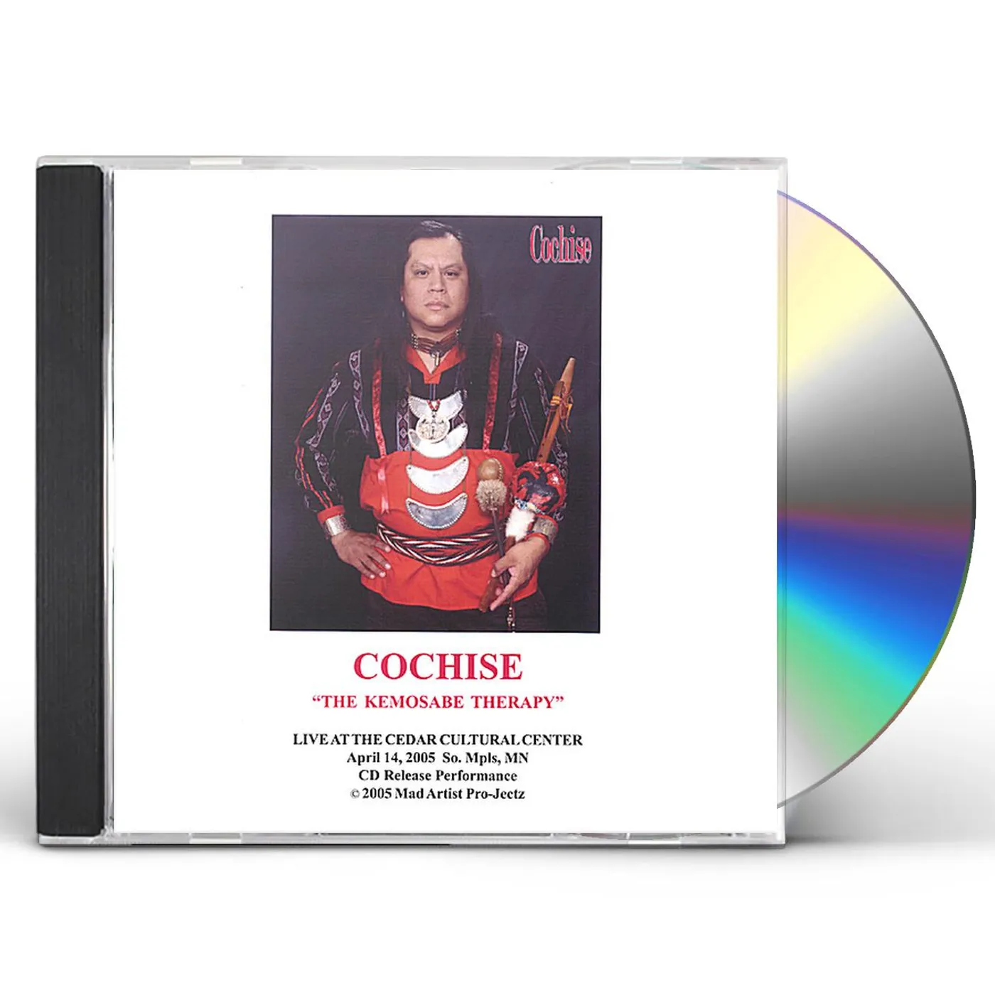 Cochise KEMOSABE THERAPY LIVE CD