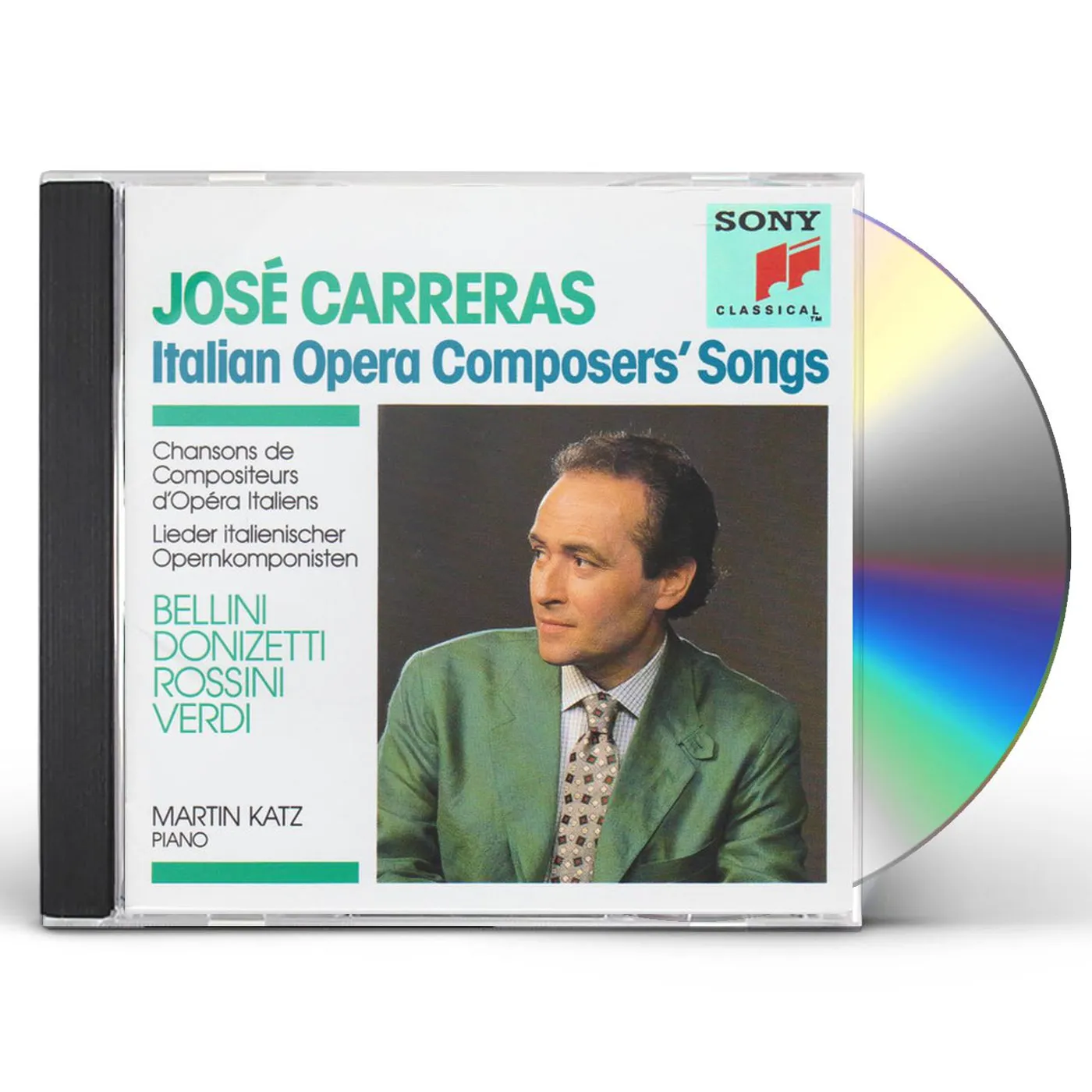 José Carreras ITALIAN OPERA COMPOSER'S SONGS CD