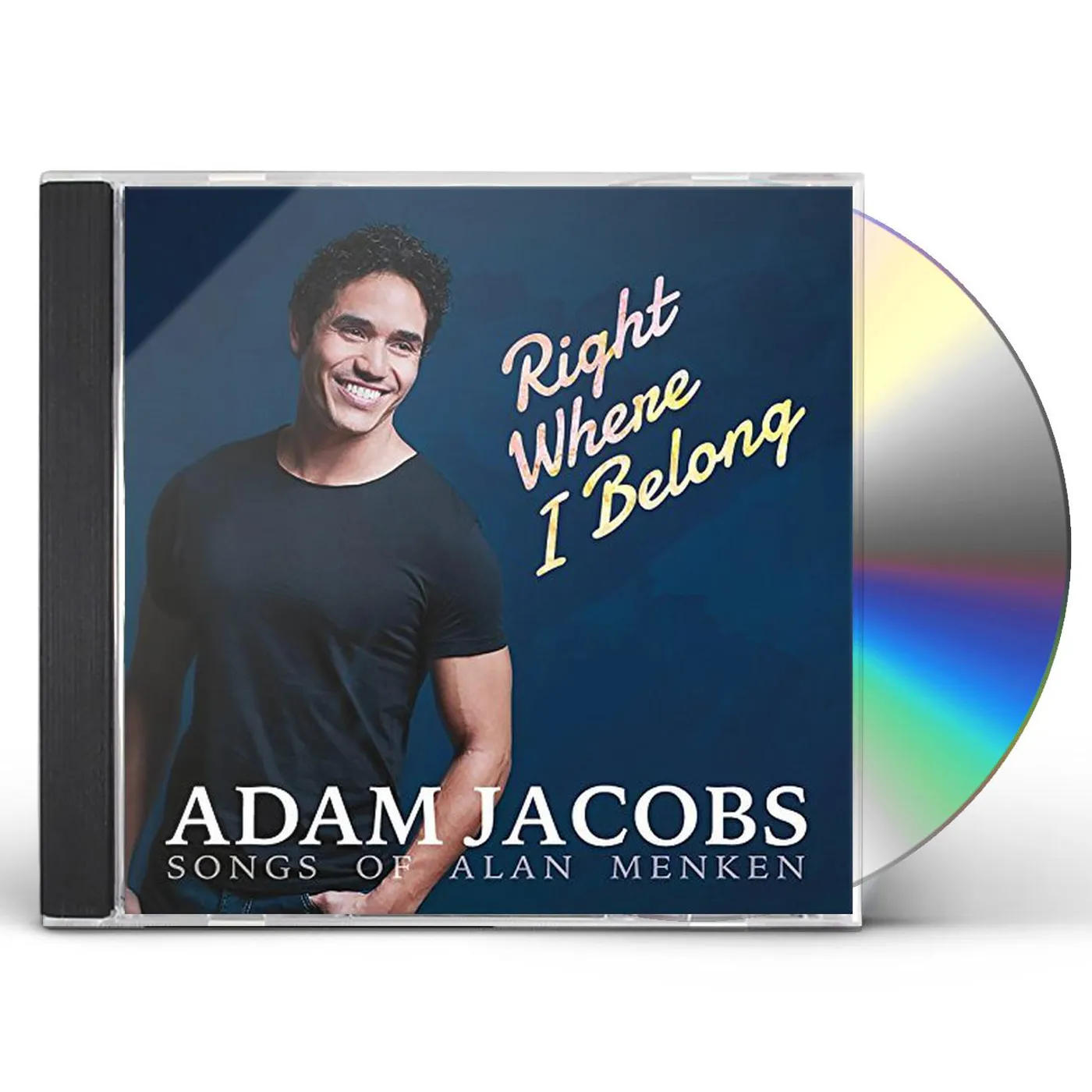 Adam Jacobs RIGHT WHERE I BELONG CD