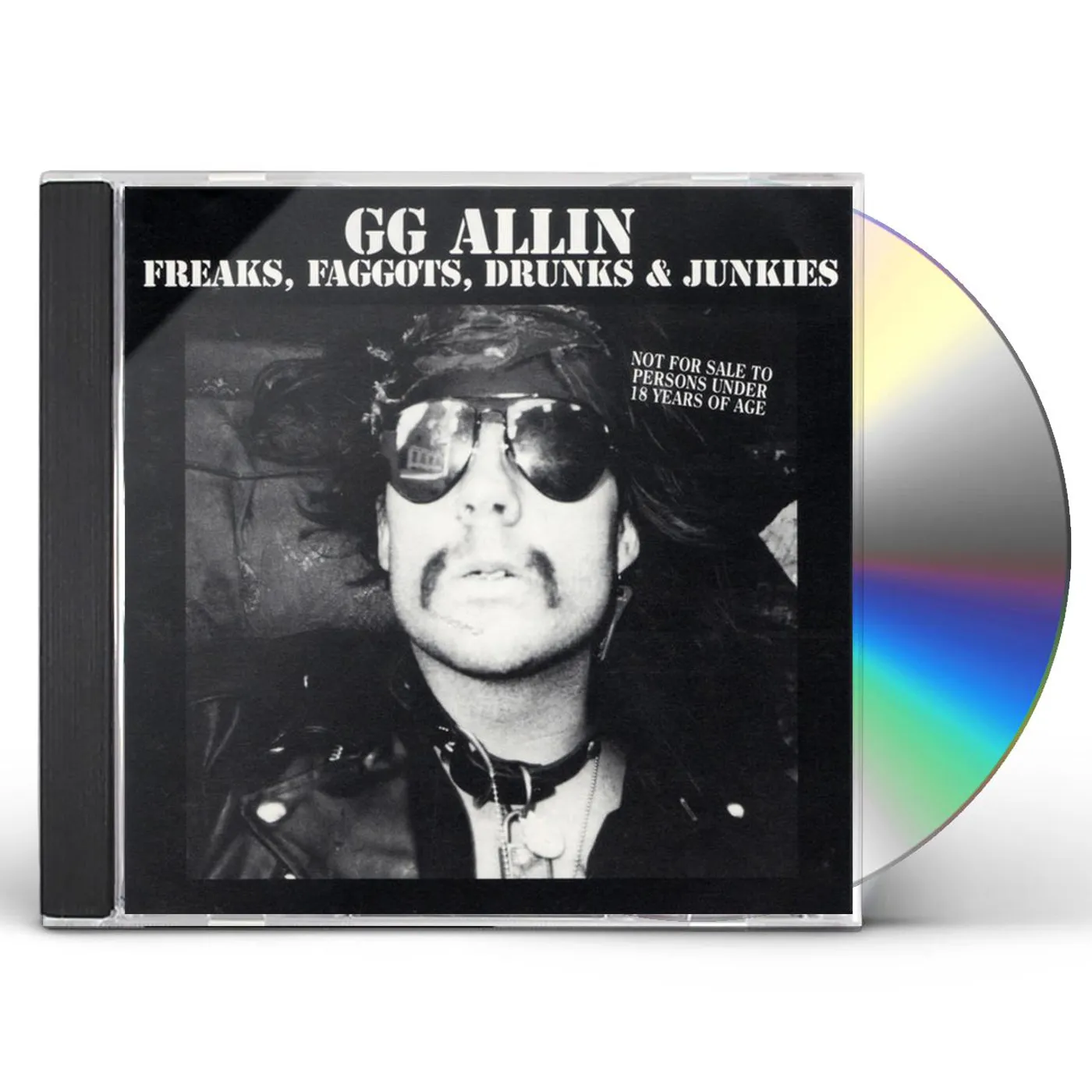 GG Allin FREAKS, FAGGOTS, DRUNKS & JUNKIES CD