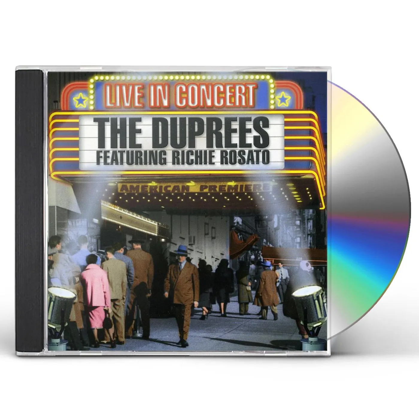 The Duprees LIVE IN CONCERT CD