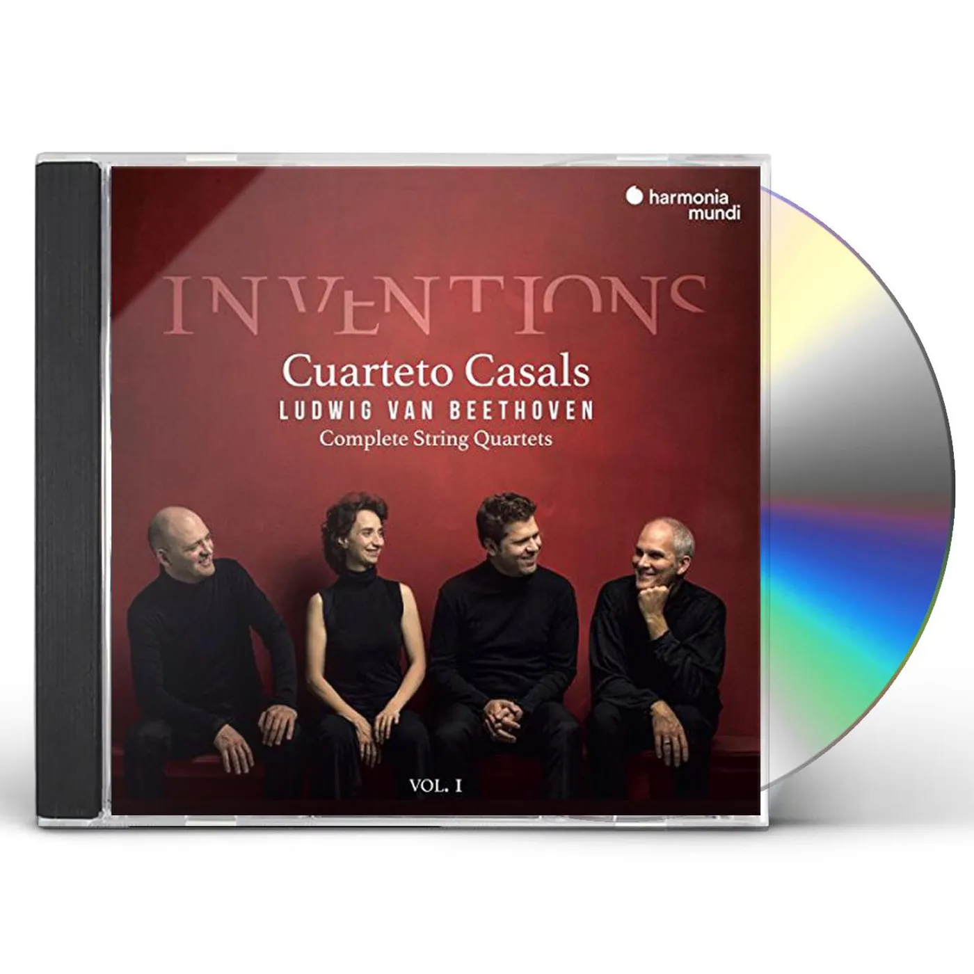 Cuarteto Casals BEETHOVEN: COMPLETE STRING QUARTETS 1 CD