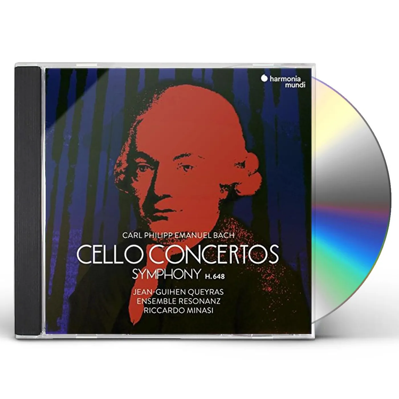 Jean-Guihen Queyras C.P.E. BACH: CELLO CONCERTOS & SYMPHONIES CD