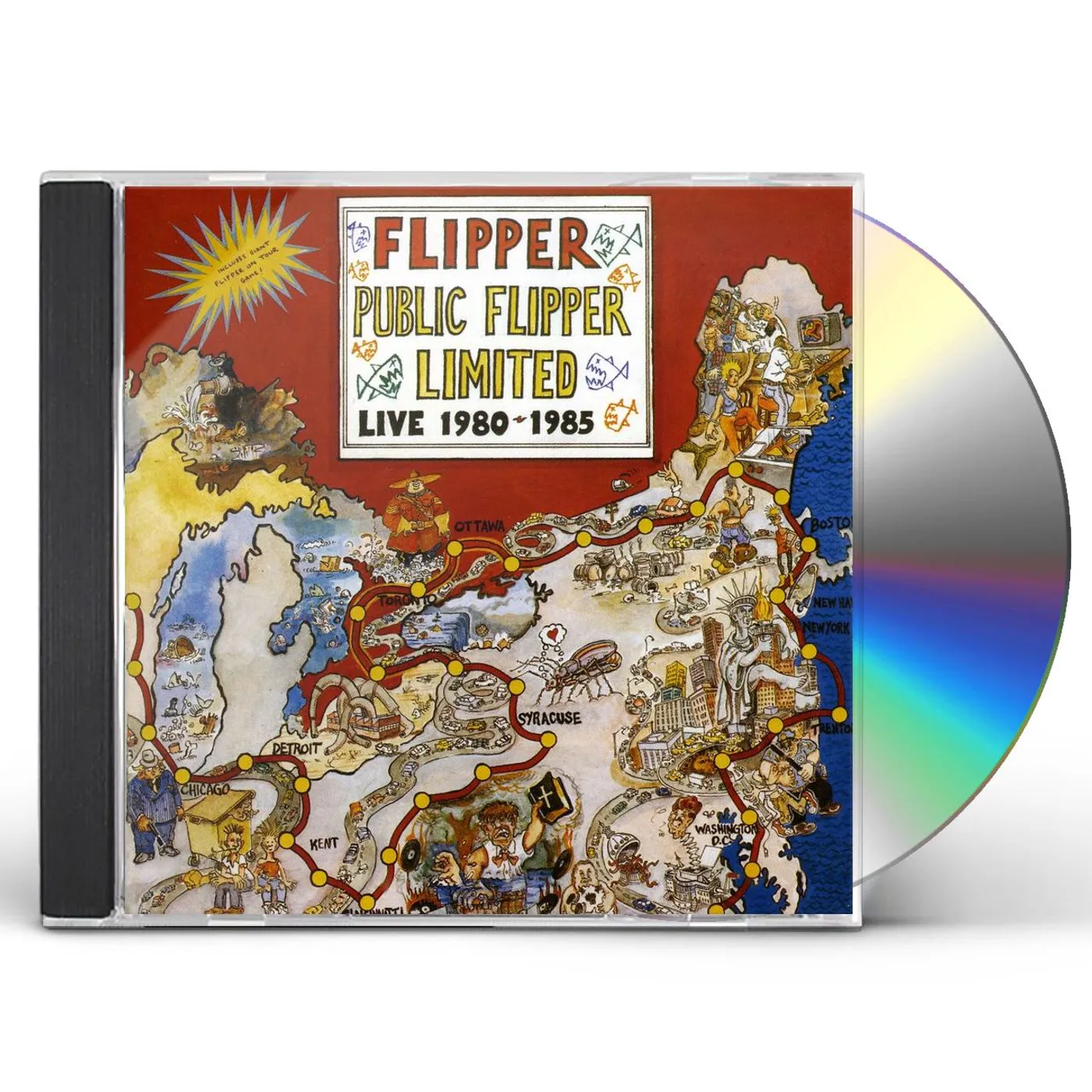 PUBLIC FLIPPER LIMITED LIVE 1980-1985 CD