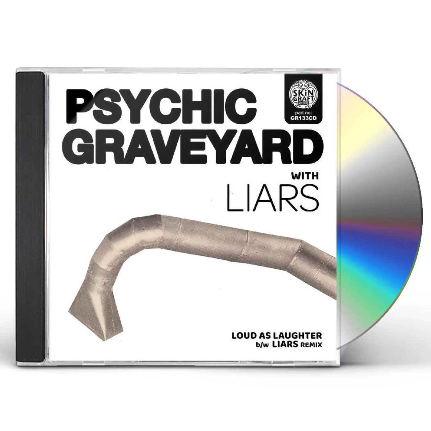 Psychic Graveyard LOUD AS LAUGHTER / LIARS REMIX CD