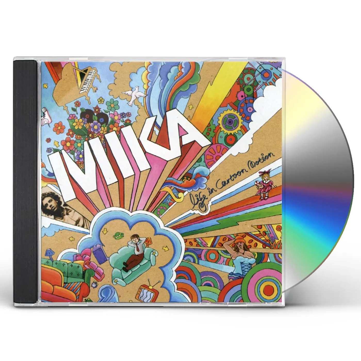 MIKA LIFE IN CARTOON MOTION (IMPORTED) CD
