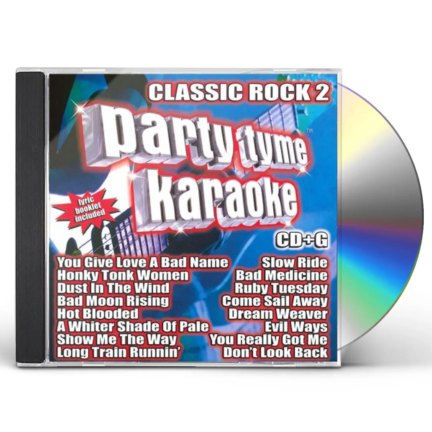 Party Tyme Karaoke - Classic Rock 2 (16-song CD+G) CD