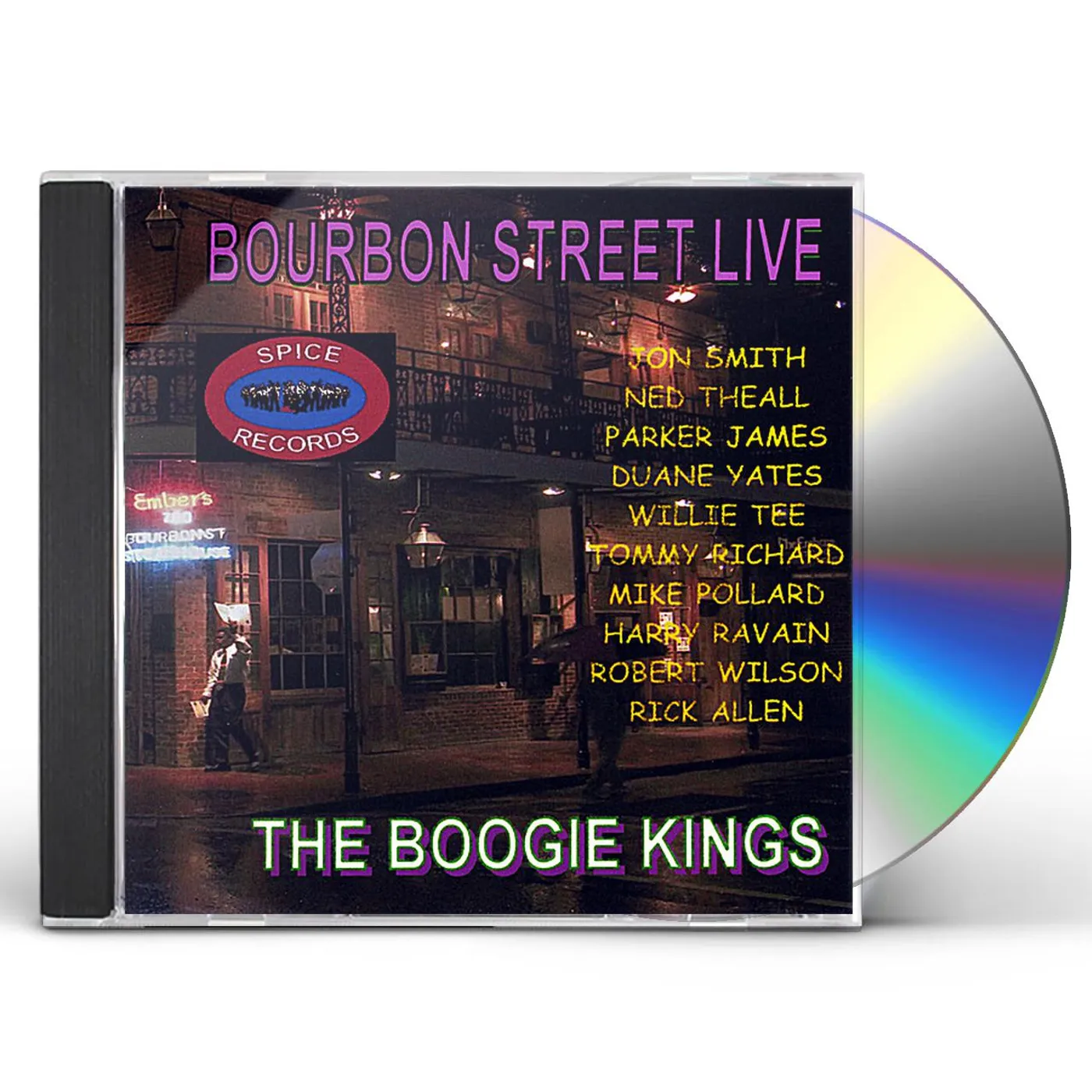 The Boogie Kings BOURBON STREET LIVE CD