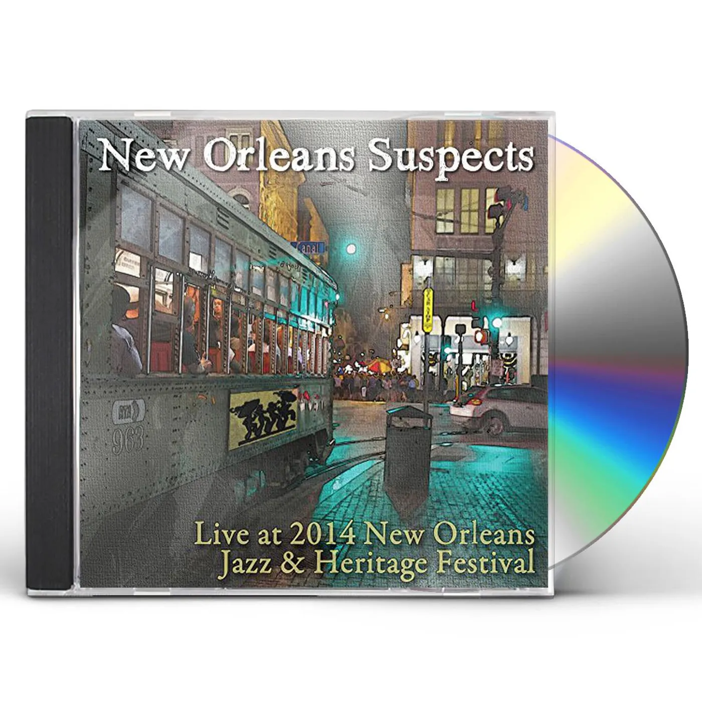 The New Orleans Suspects LIVE AT JAZZ FEST 2014 CD