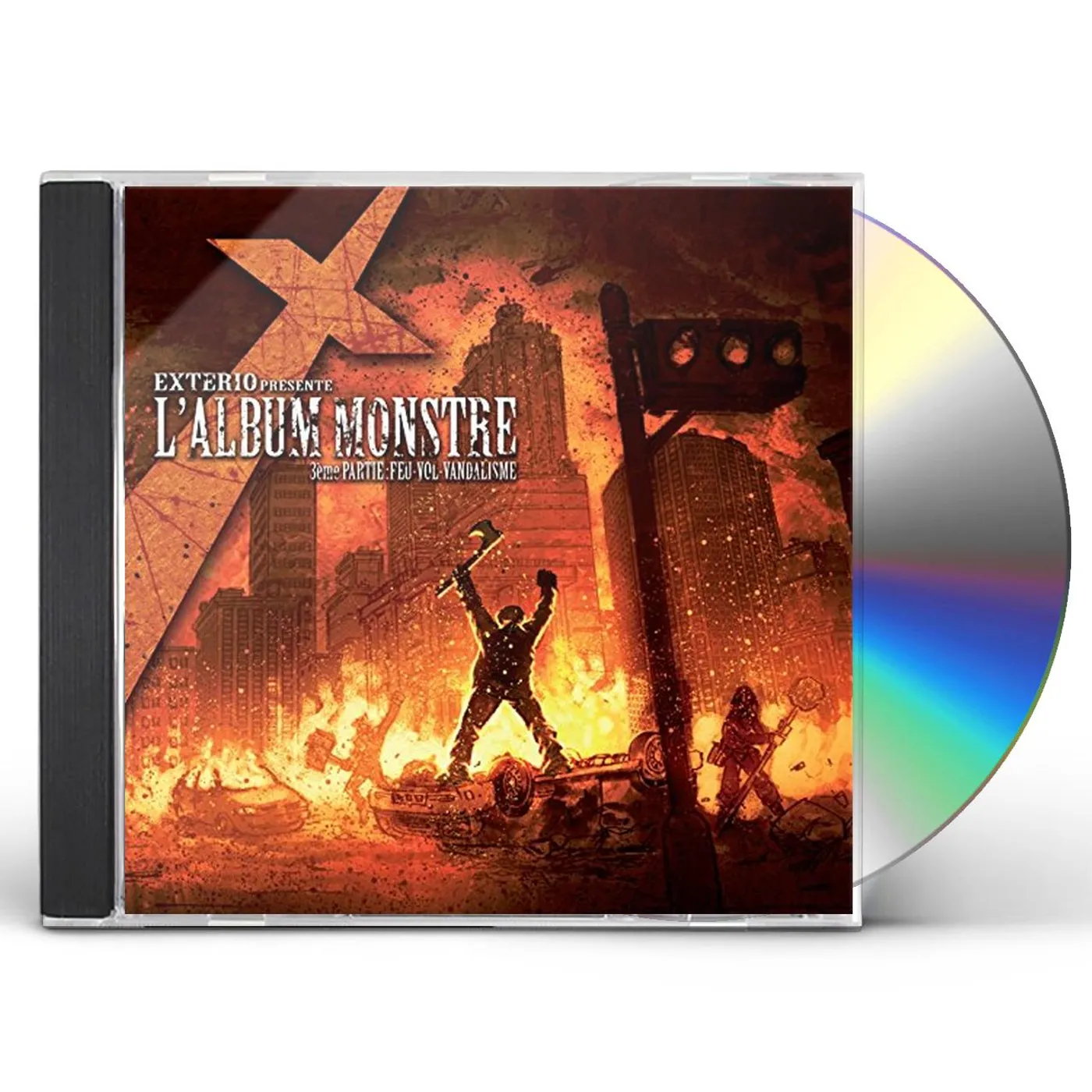 eXterio L'ALBUM MONSTRE: 3EME PARTIE: FEU VOL VANDALISME CD