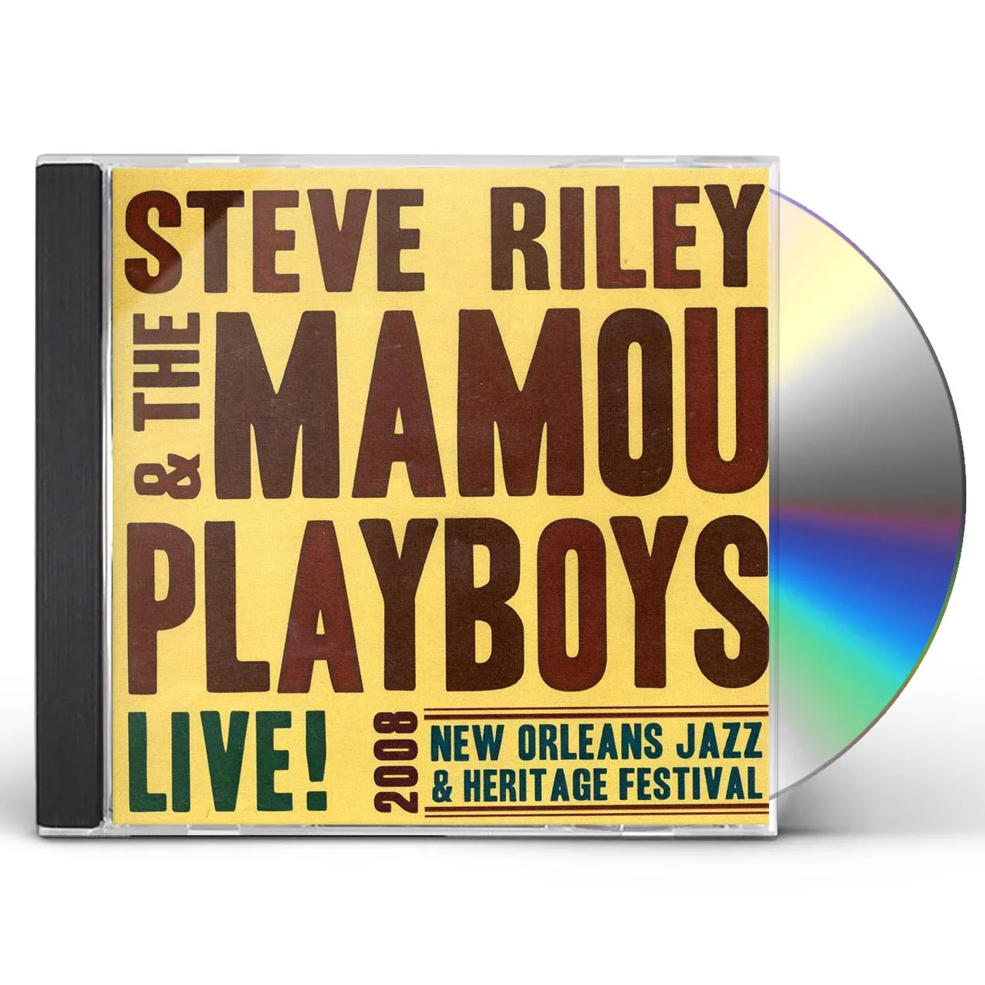 Steve Riley & The Mamou Playboys LIVE JAZZ FEST 2008 CD