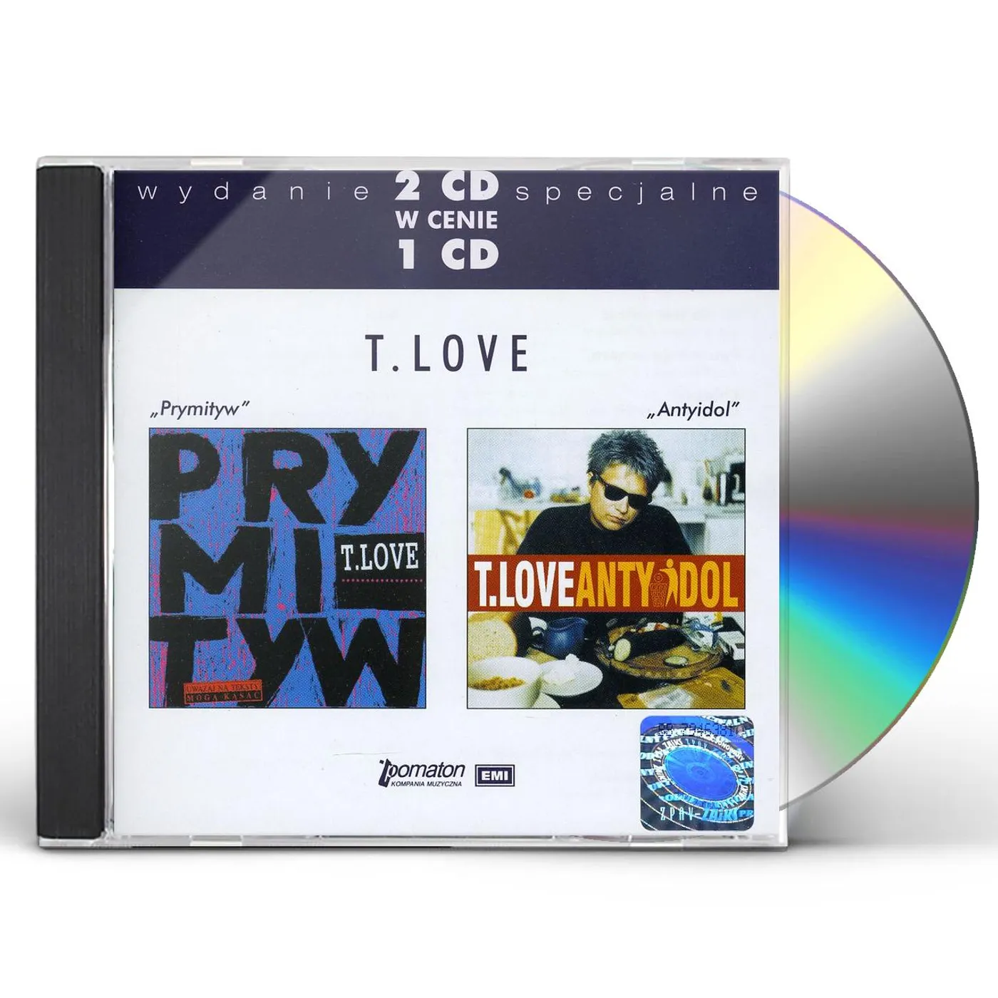 T-Love PRYMITYW/ANTYIDOL CD