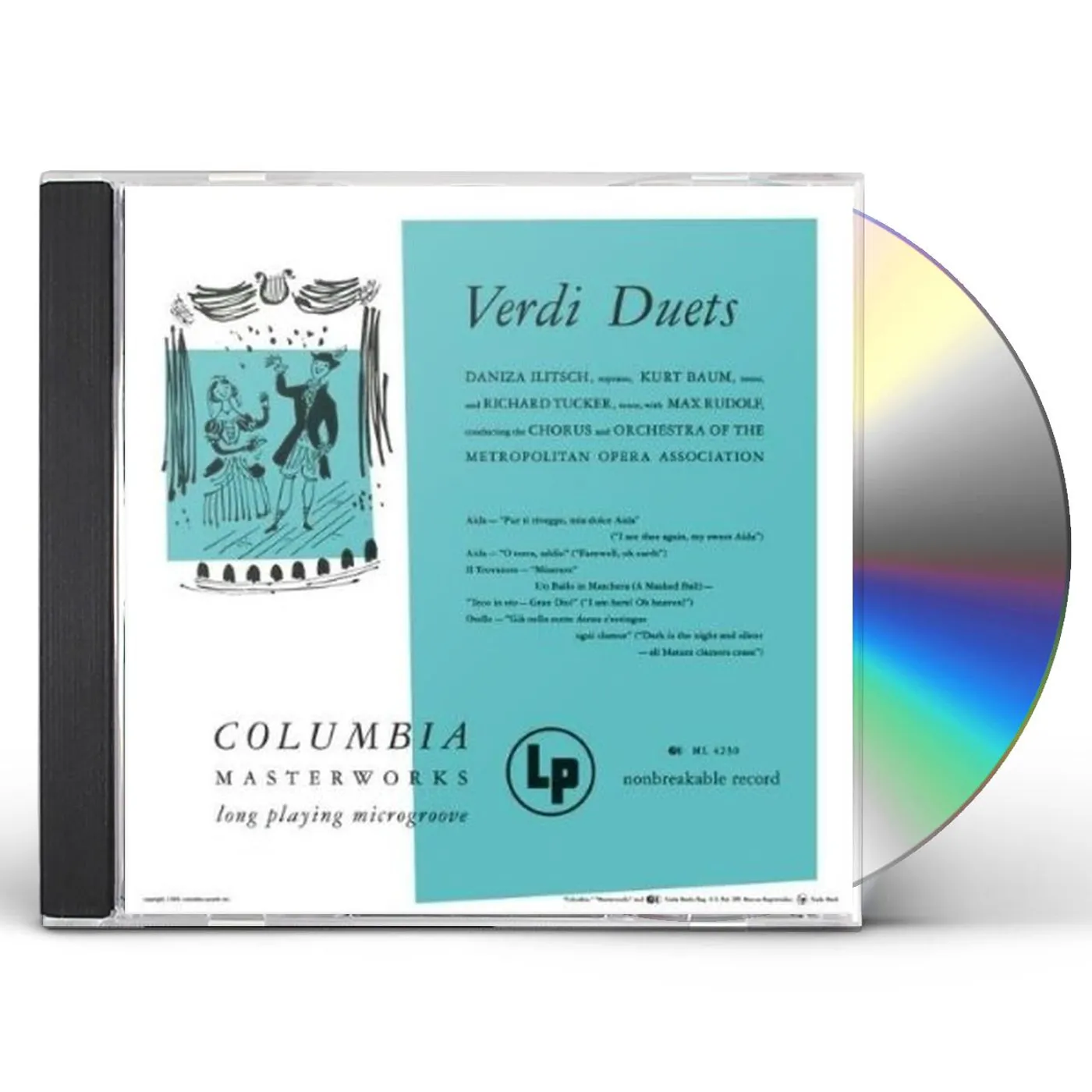Richard Tucker VERDI DUETS CD